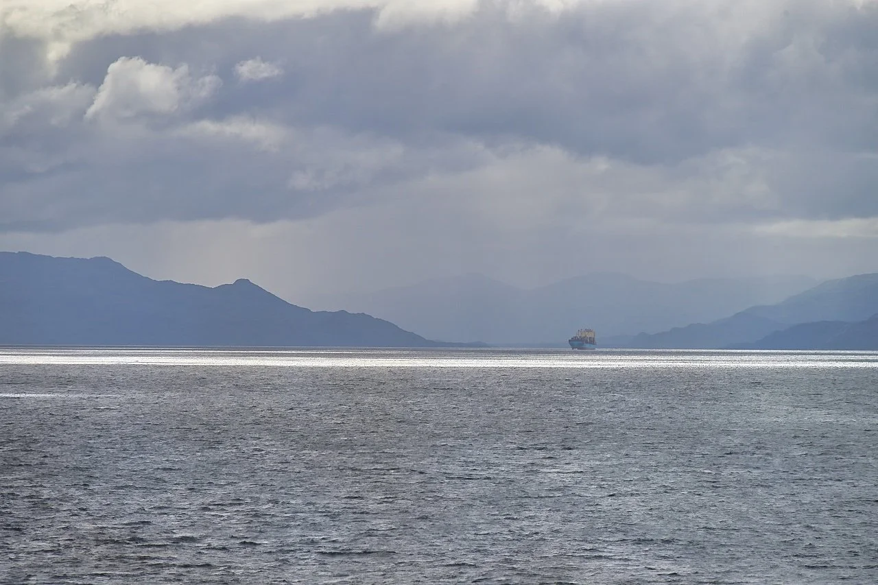  another ship. We didn't see too many.