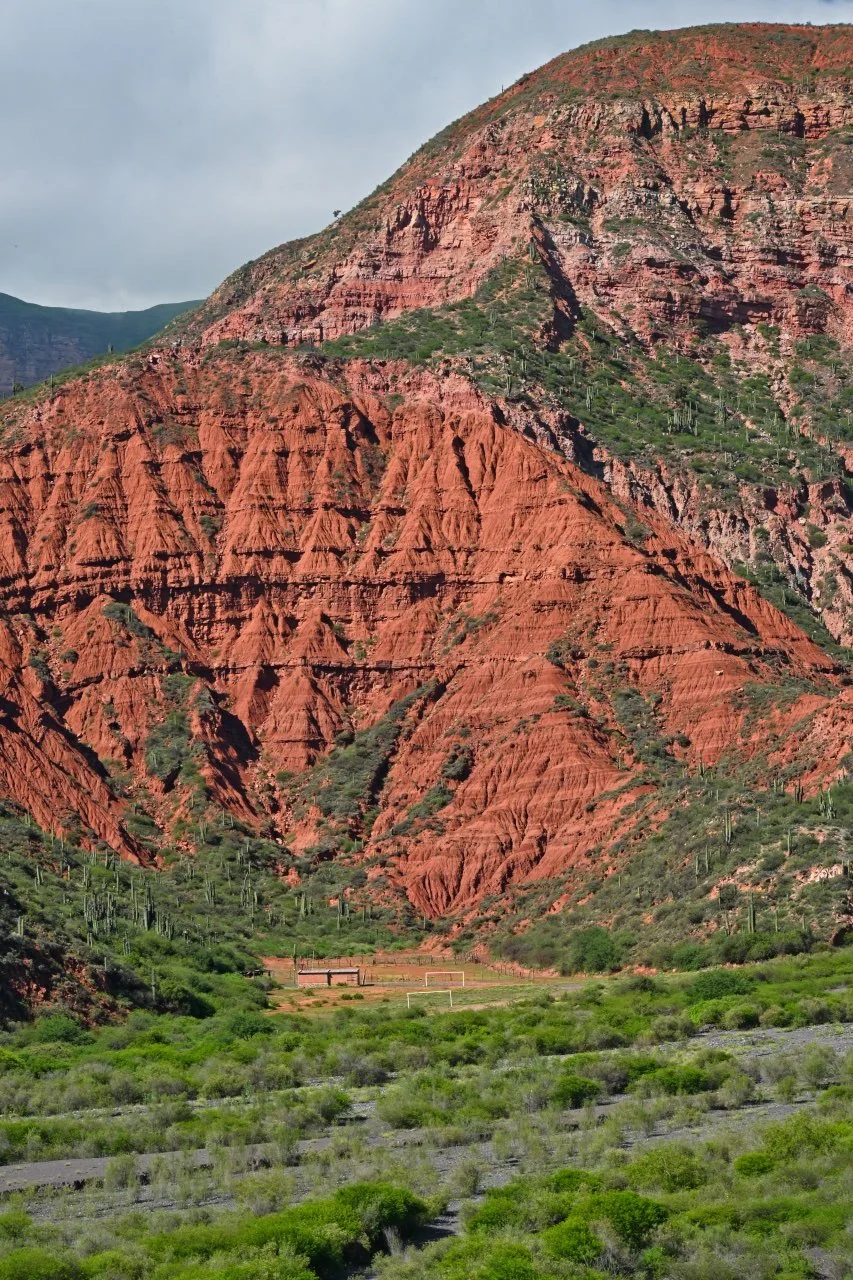  football field everywhere, after all, this is the country Maradona and Messi came from