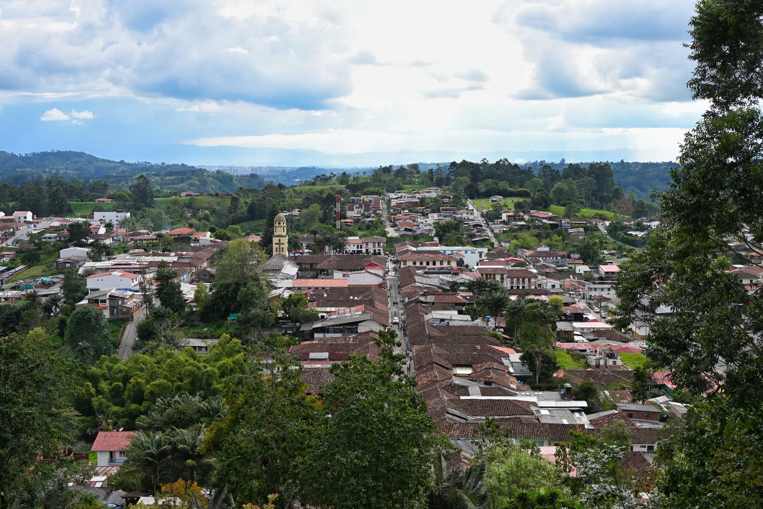Salento from above (had to climb stairs again)