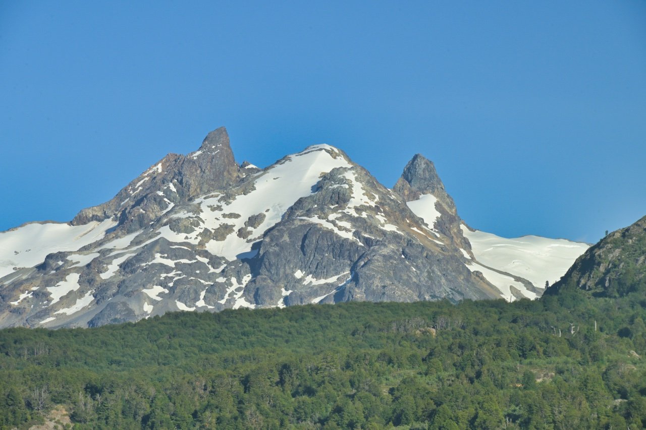  Mountains, glaciers, and trees
