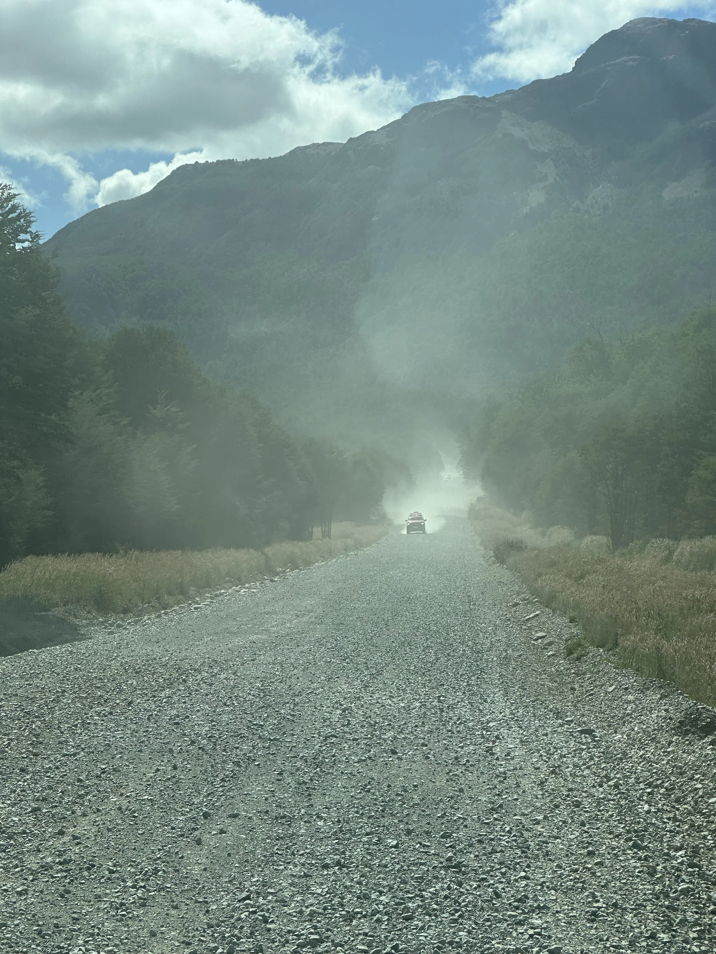  You can't get away from the dust.