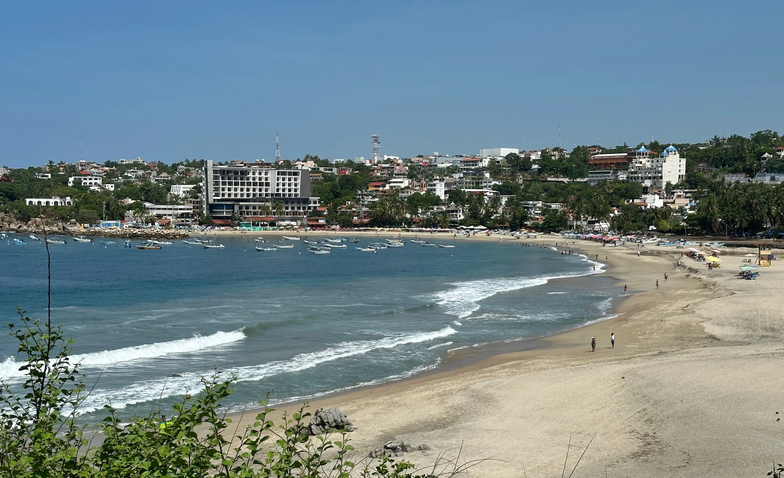 Puerto Escondido main beach