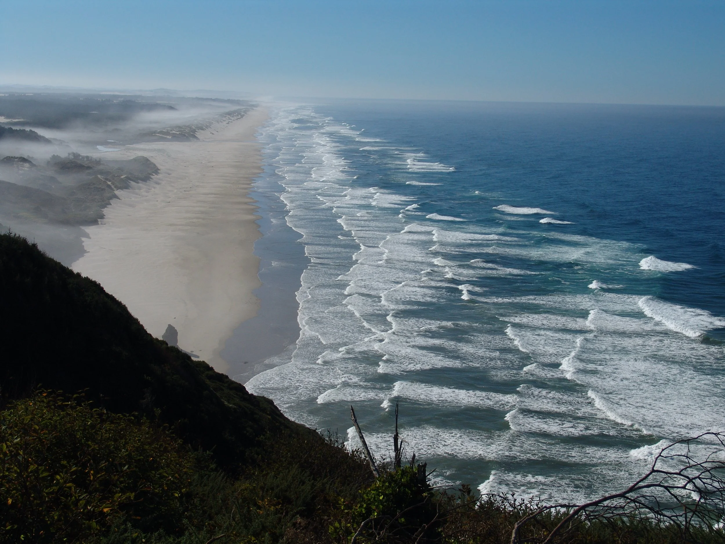 endless beach in Oregon