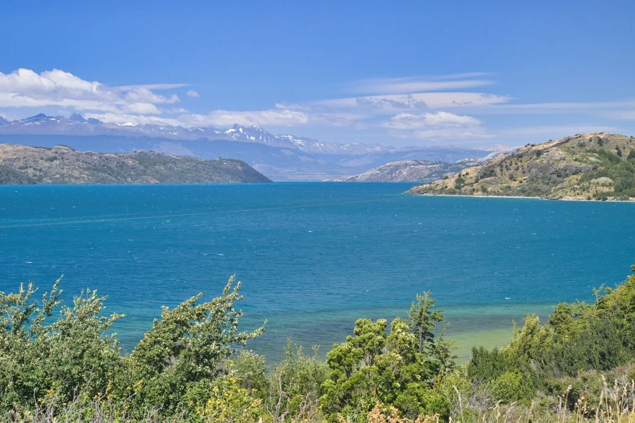  this is only small part of a huge lake which goes to Argentina as well