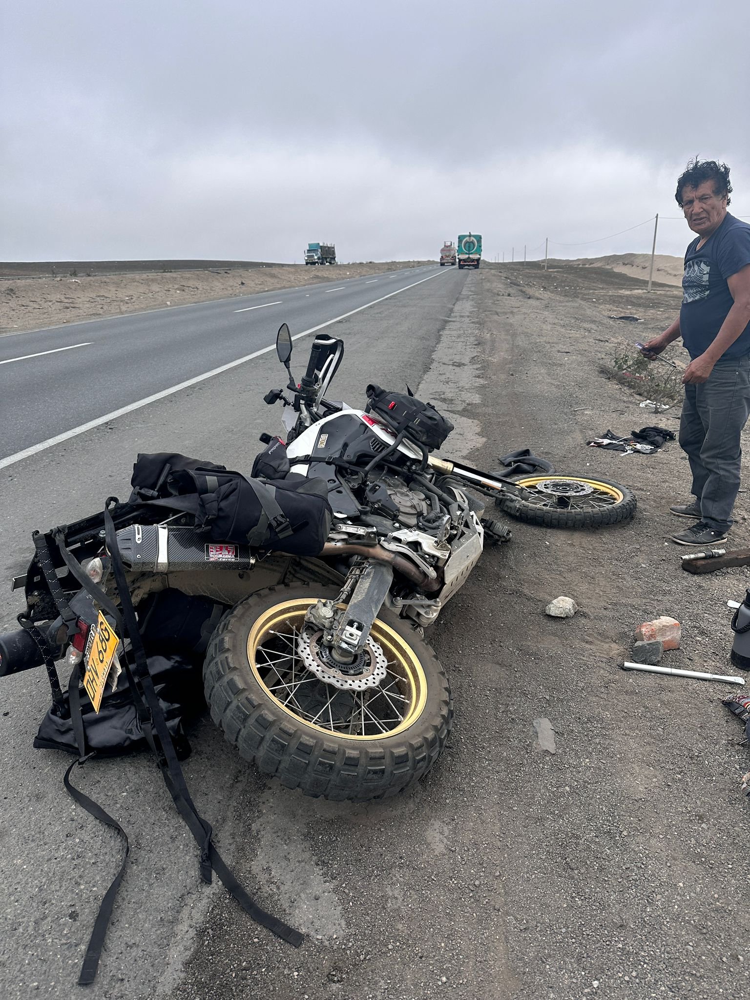 Jesse's roadside repair