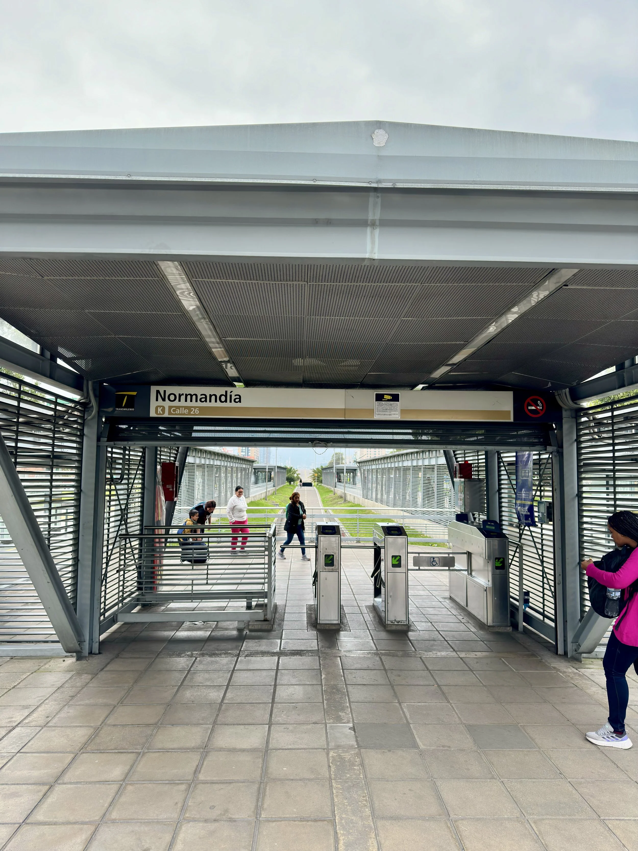 bus station entrance