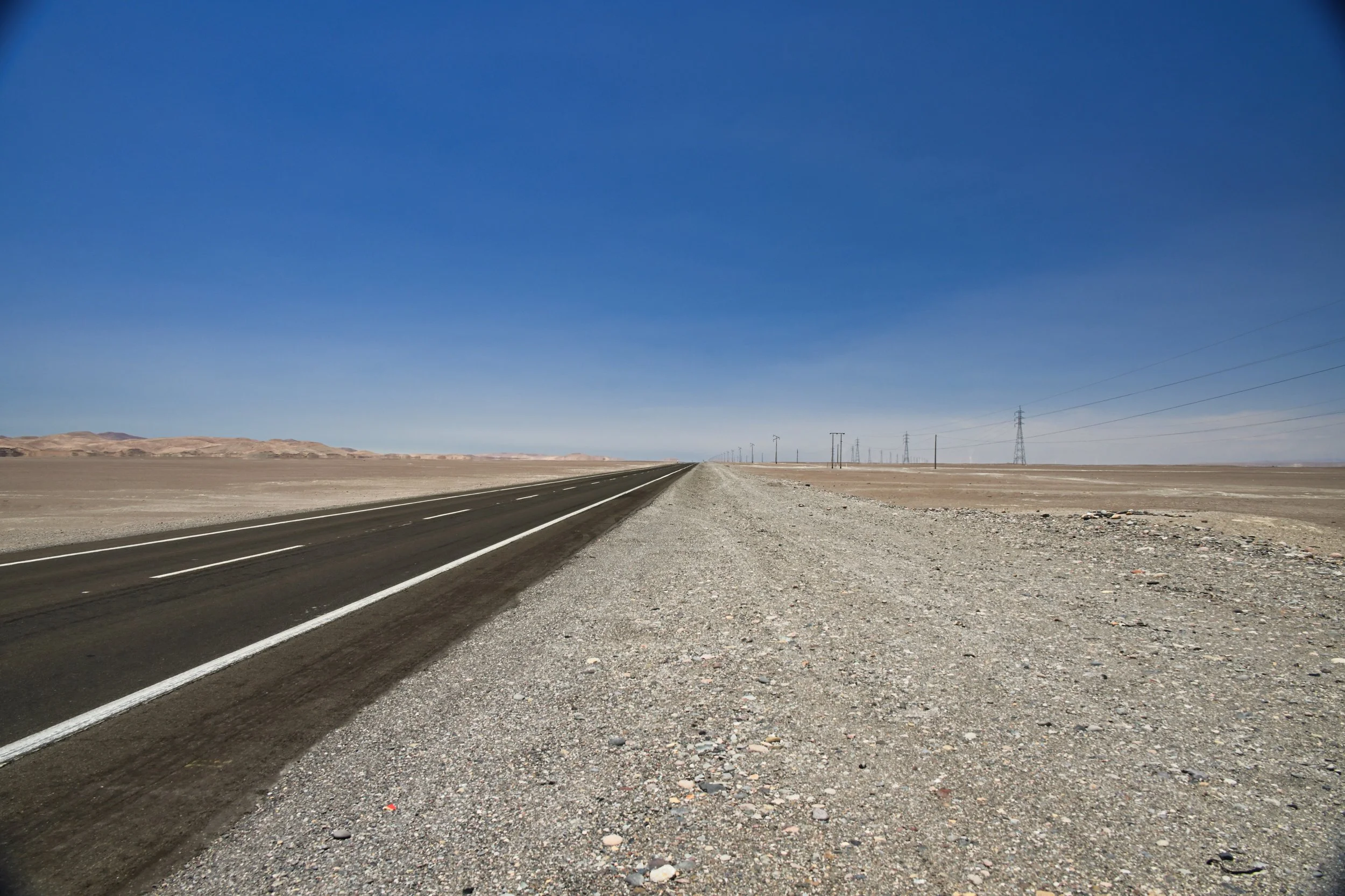 desolate highway