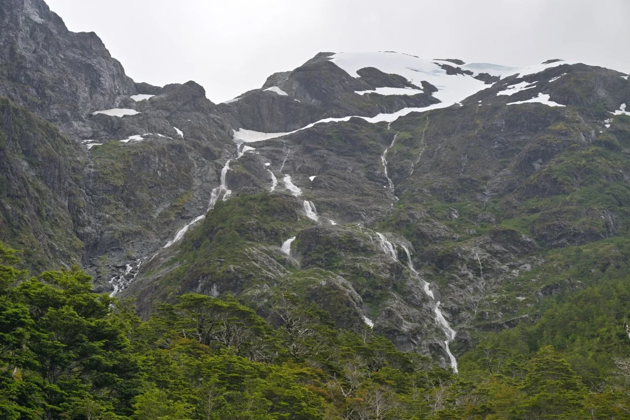  Dozens and dozens of waterfalls.