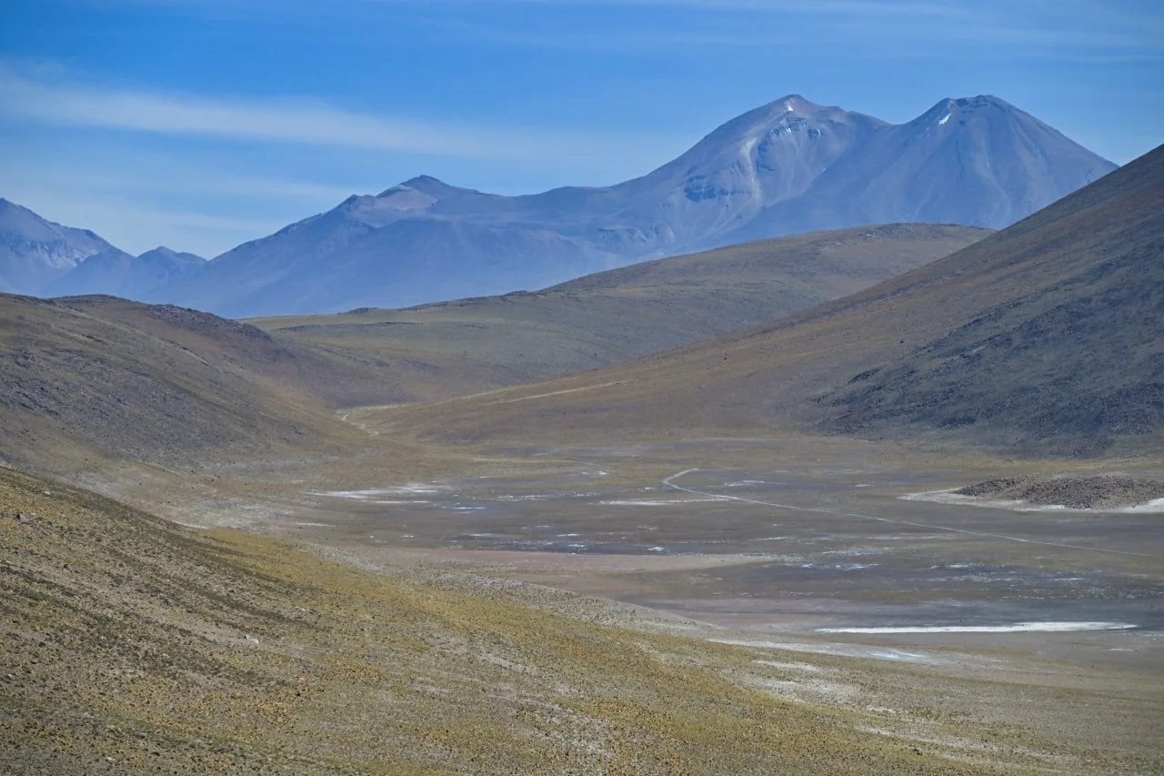  there are roads everywhere and they are very high. This is way over 4400 m.