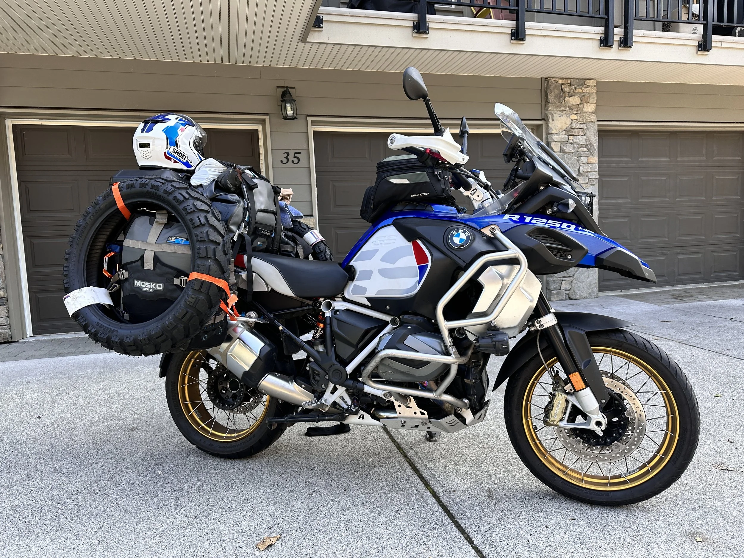 all packed up and ready to go