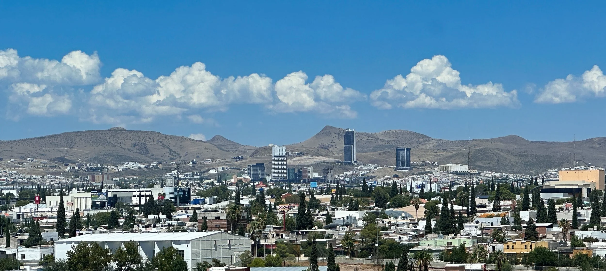 city view from my hotel room