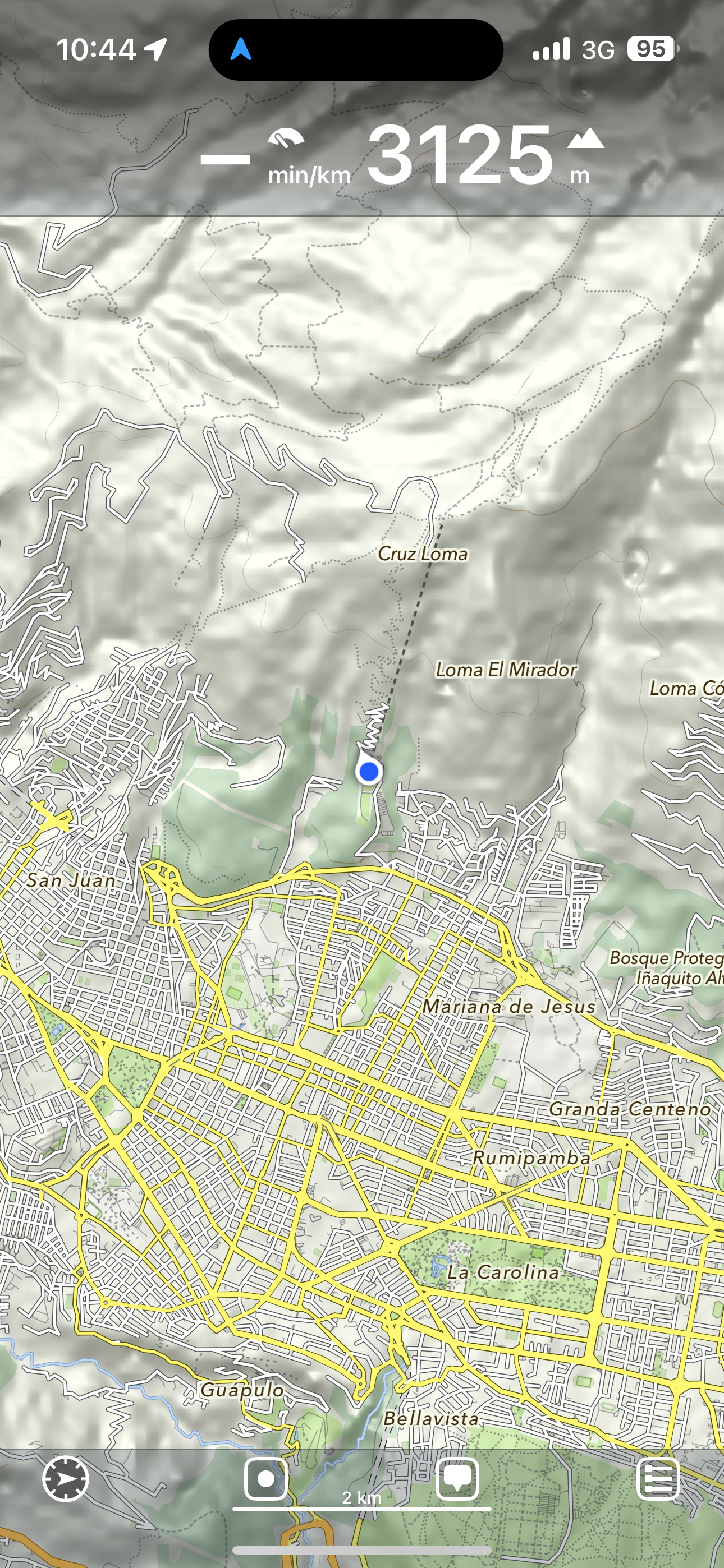 base station location in north Quito