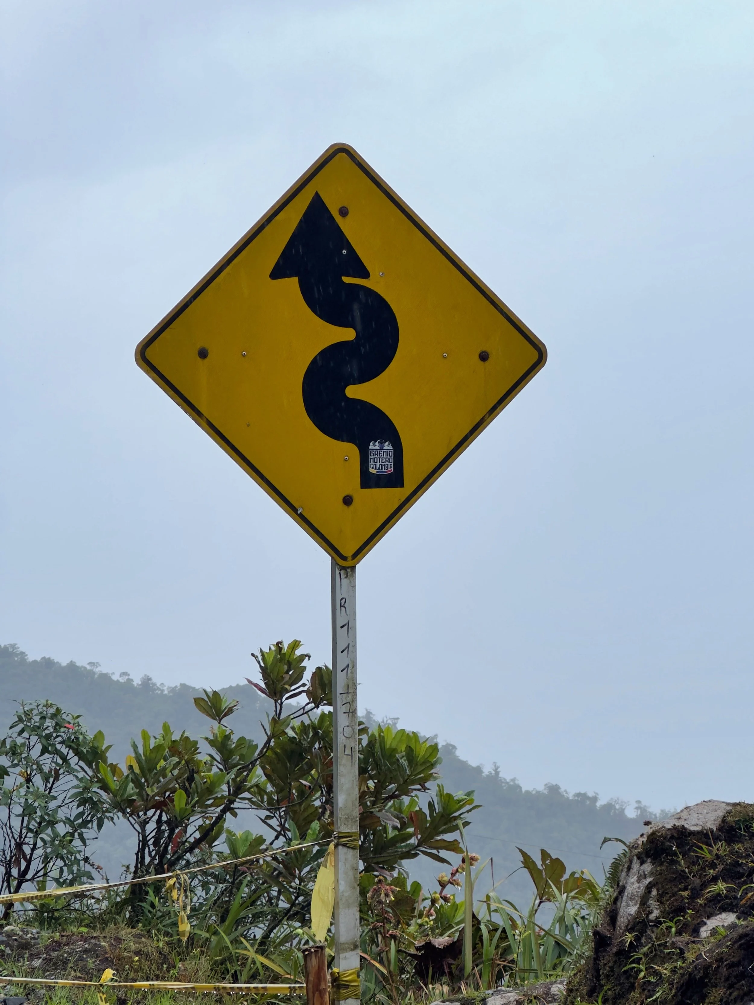 the most redundant road sign in Colombia