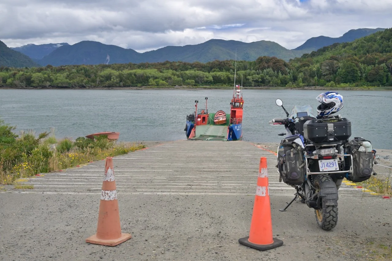  Heading back across the river again.