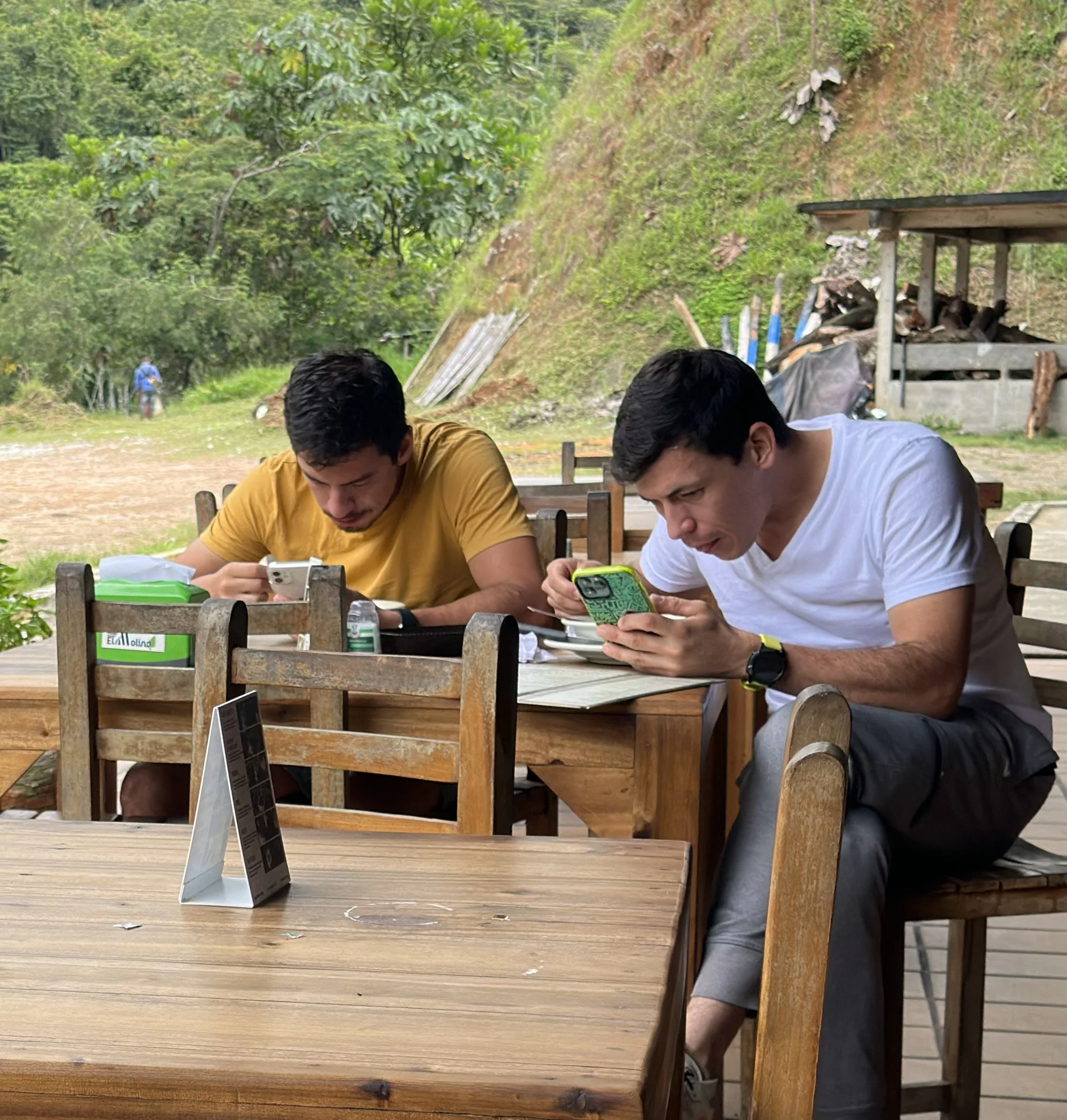 this is "socializing" these days ...