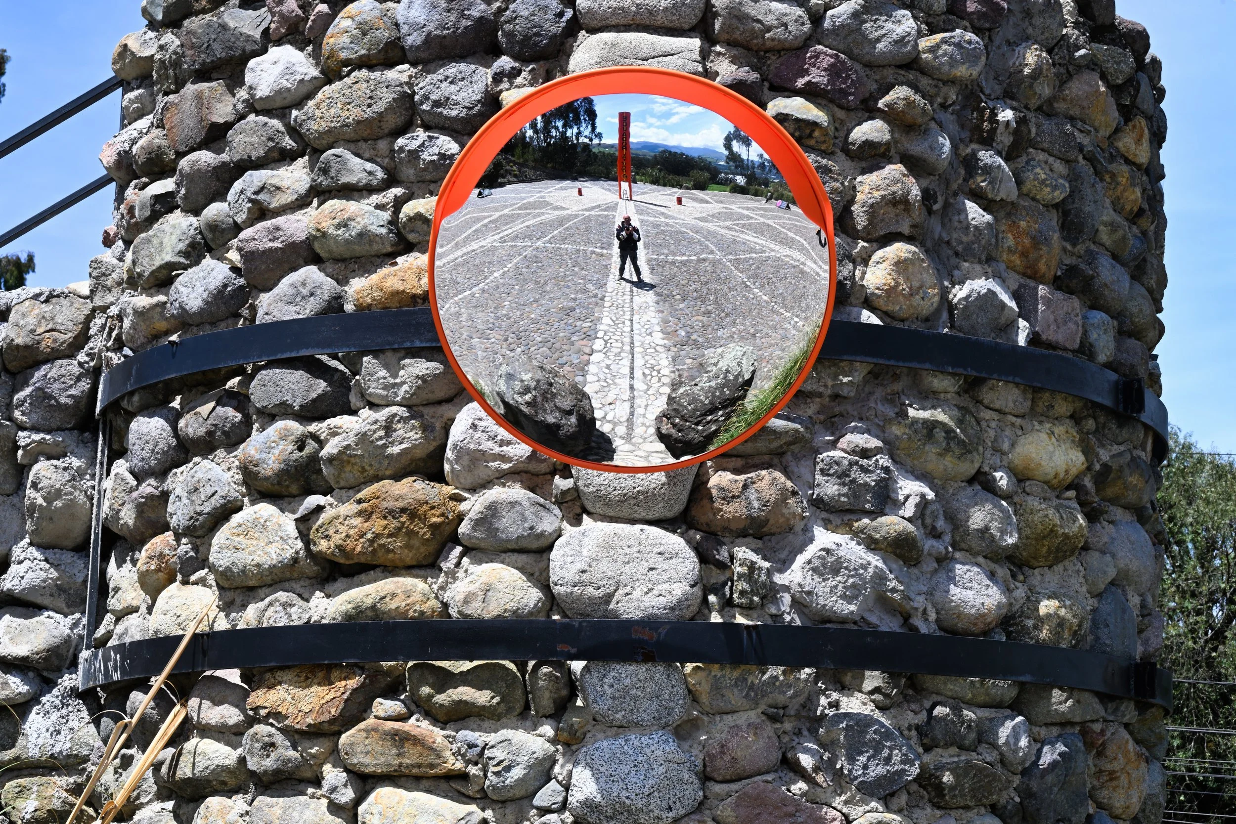 standing on both hemispheres at the same time