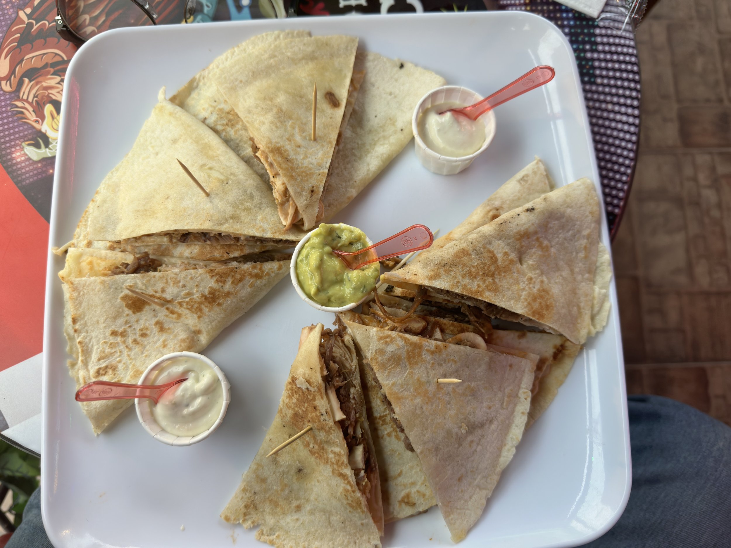 and my dinner at the end of the day