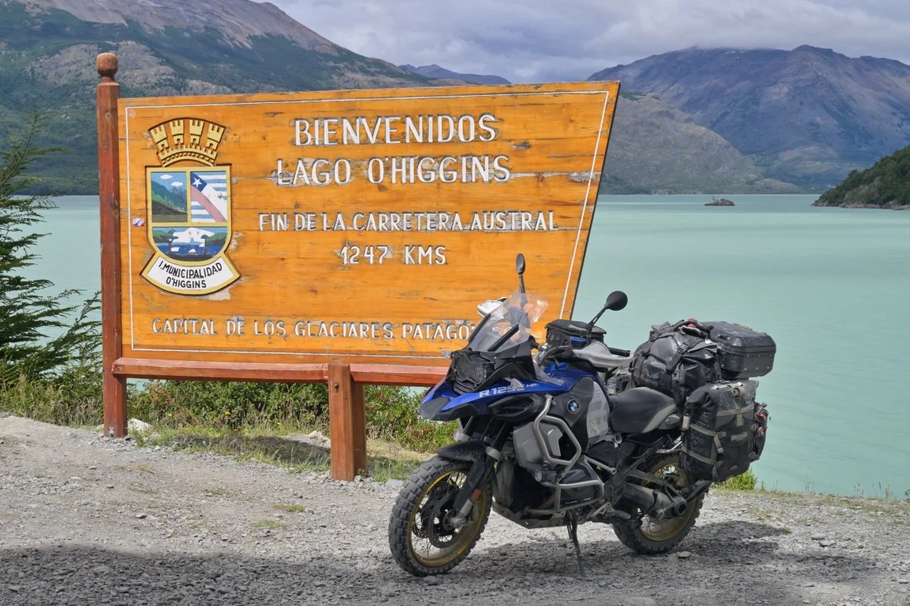  the end of the road. You cannot go any further south from here.