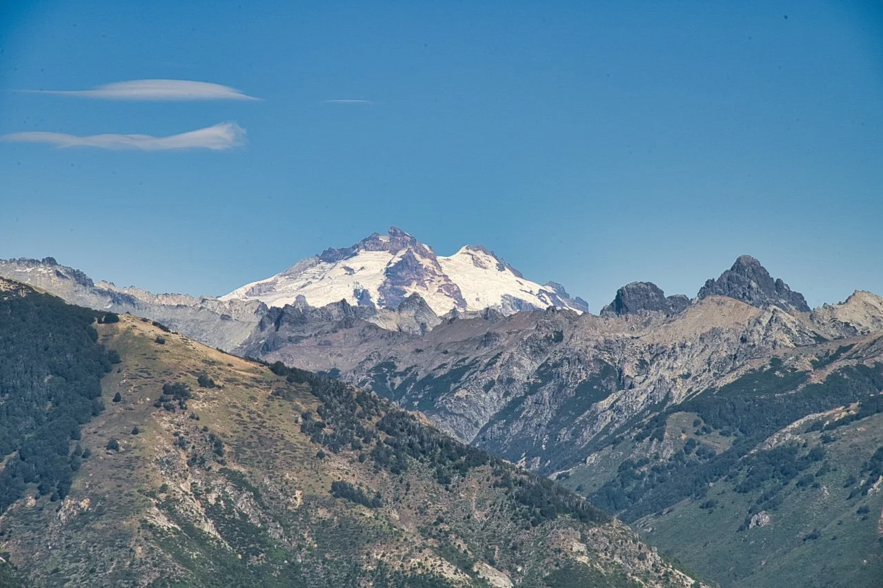 a lot of mountains and snow