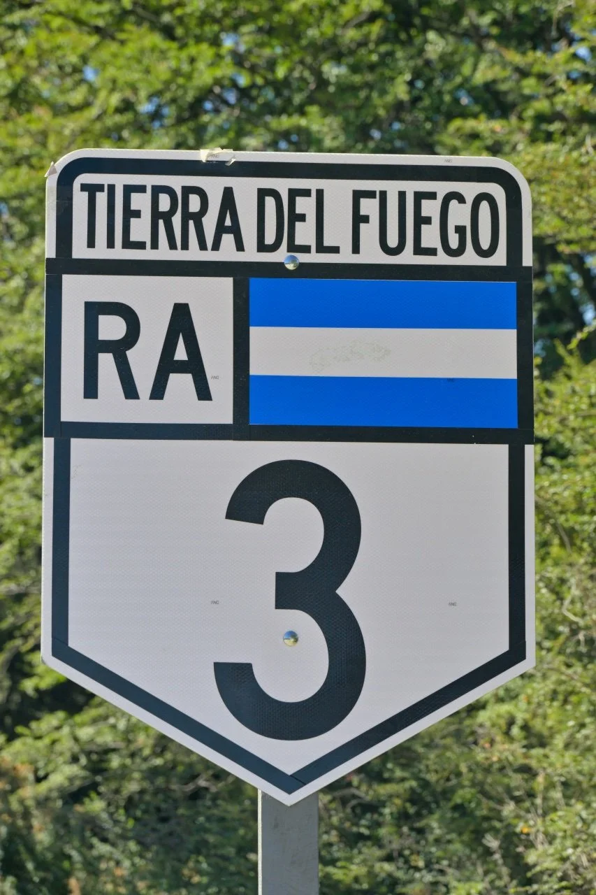  End of Ruta 3 which starts 3000 km north in Buenos Aires