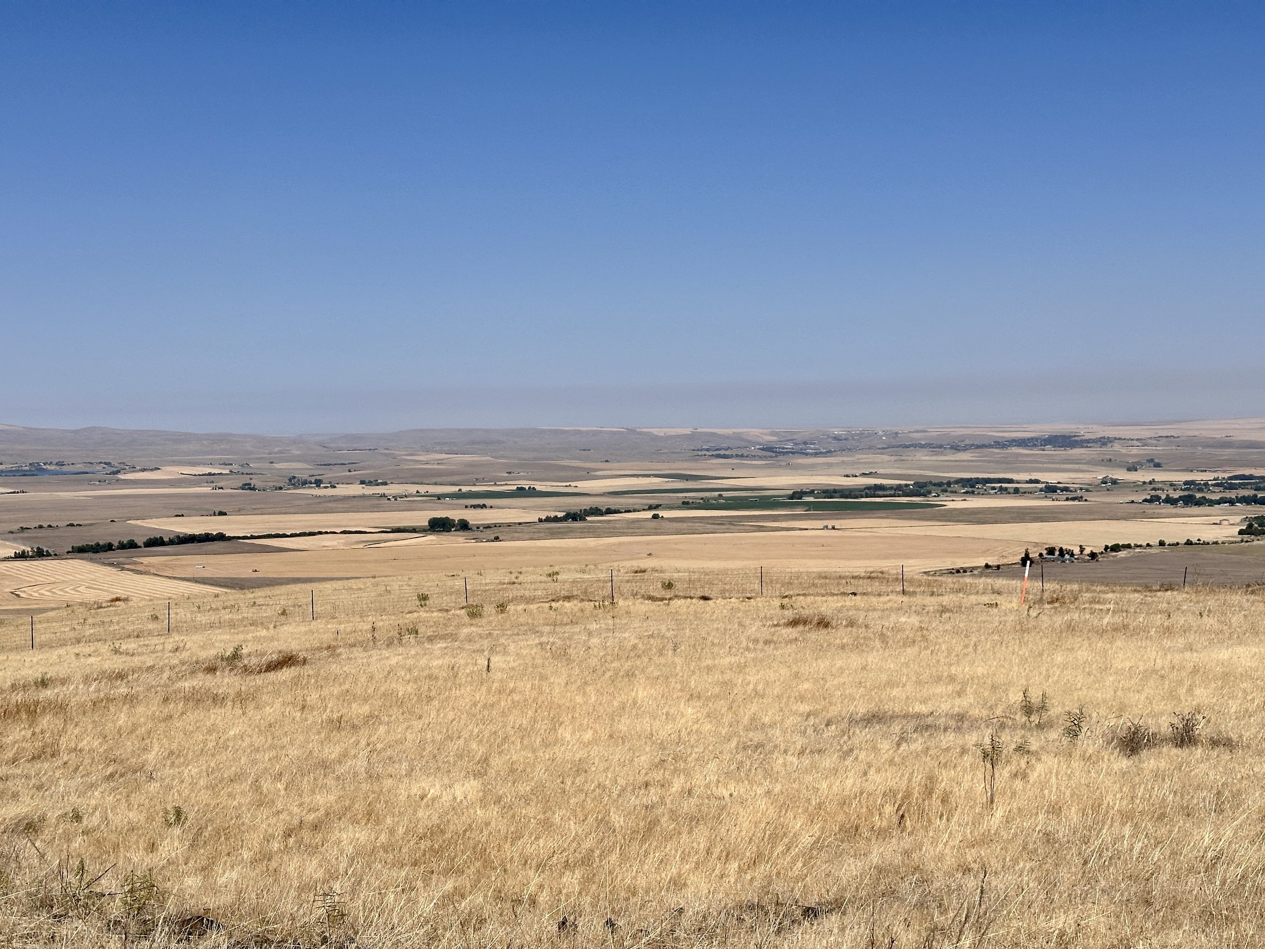 not exactly an inspiring view