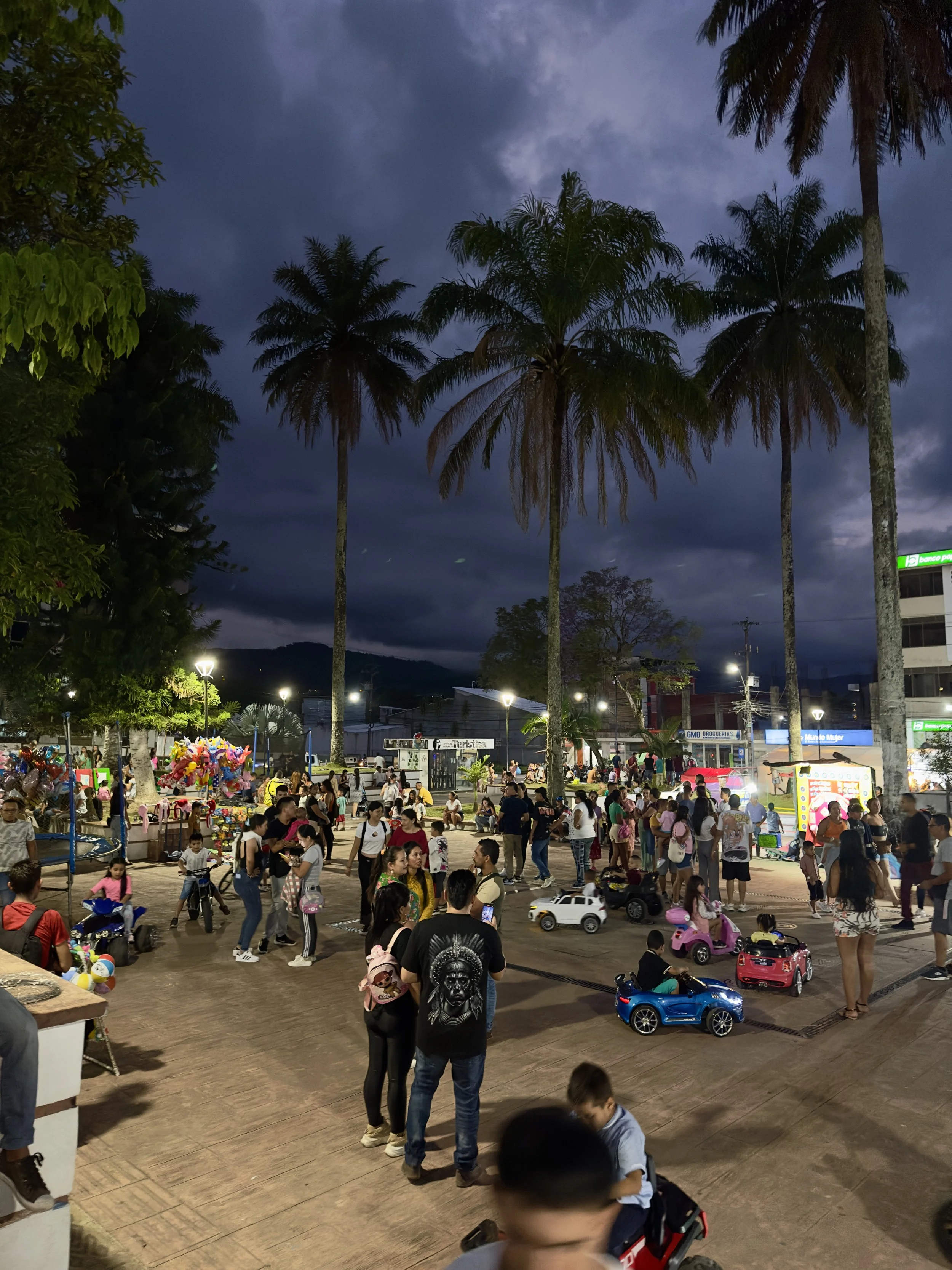 kids are playing but not on their computers