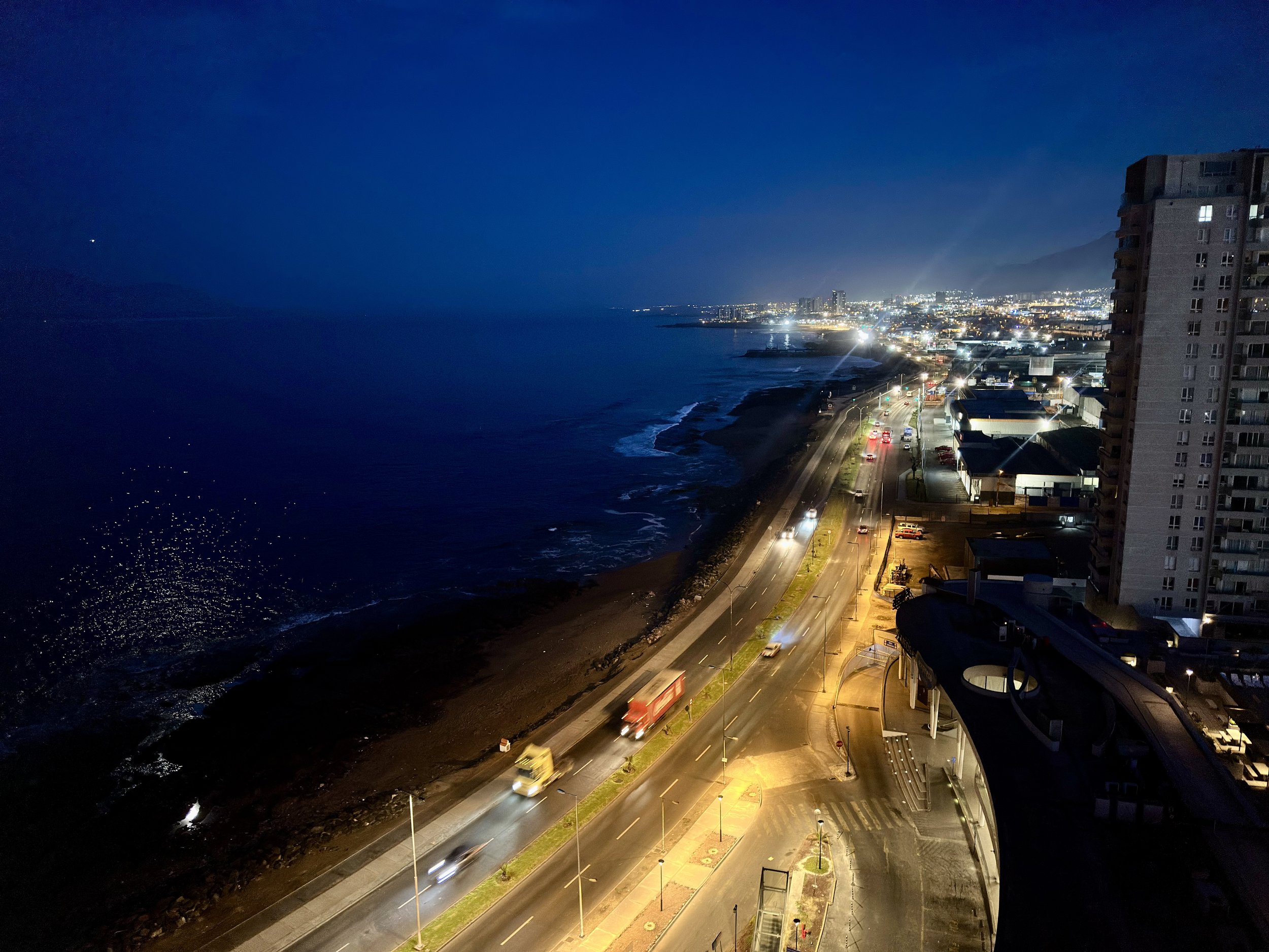 having an early breakfast