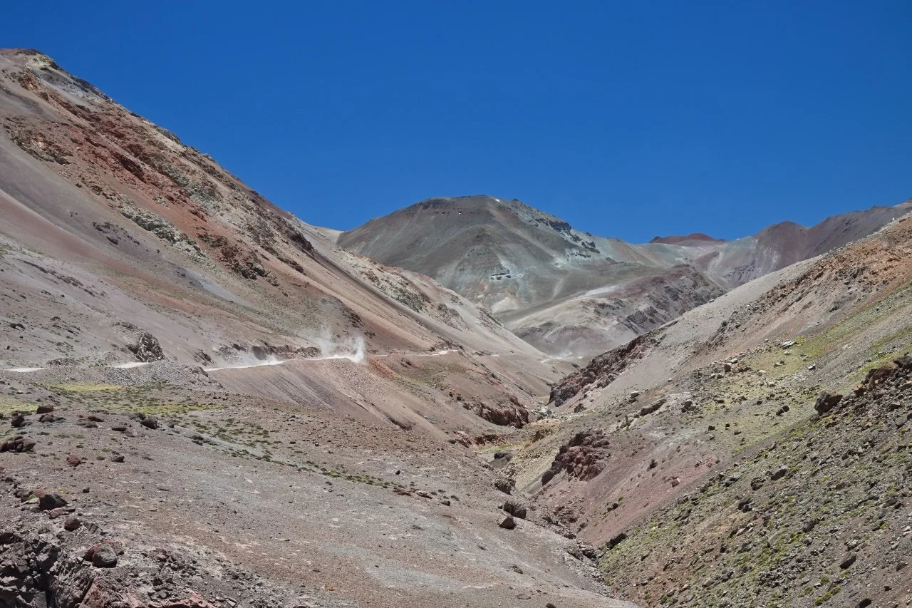  the road is very dusty