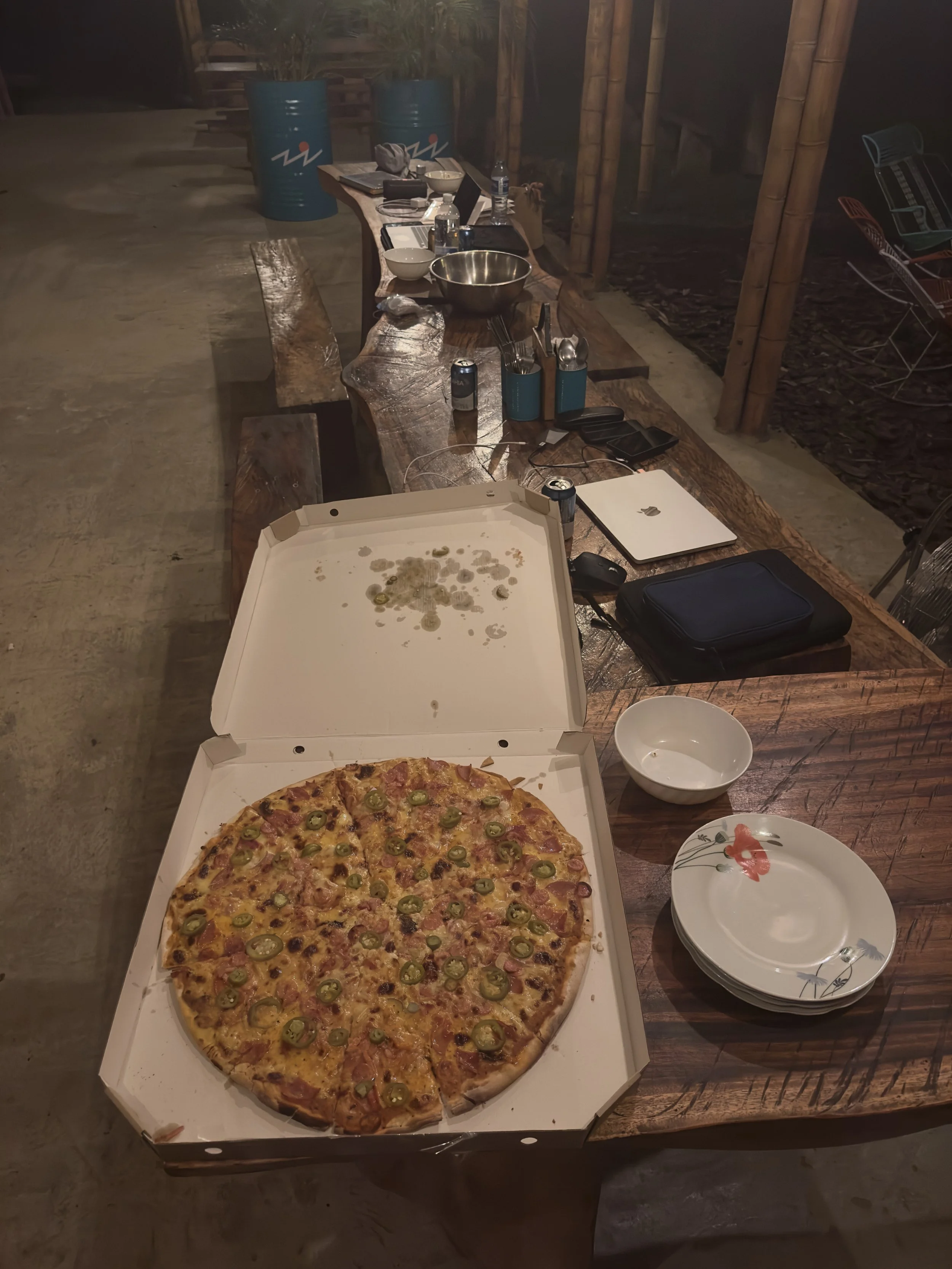 I was cooking last night ...