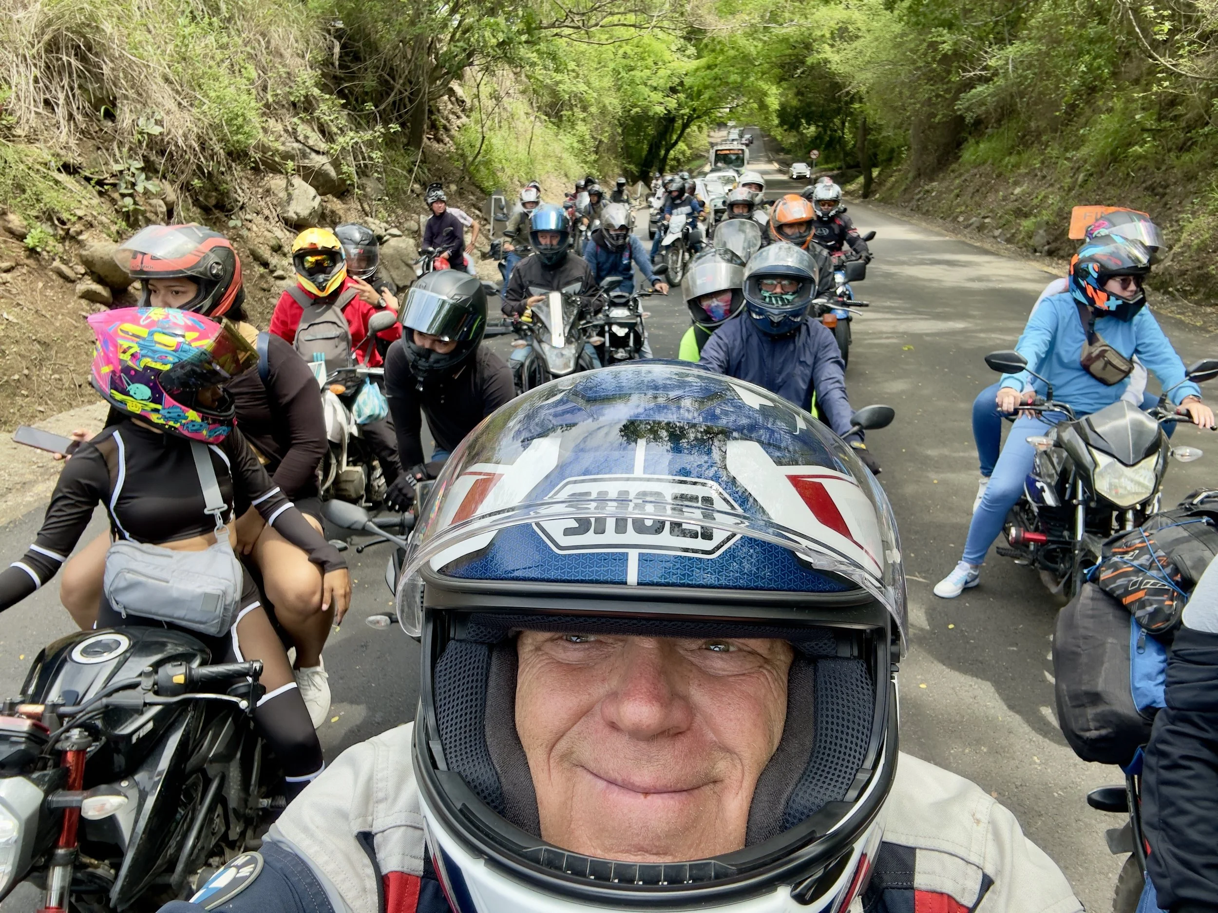 Colombian MotoGP starting grid 