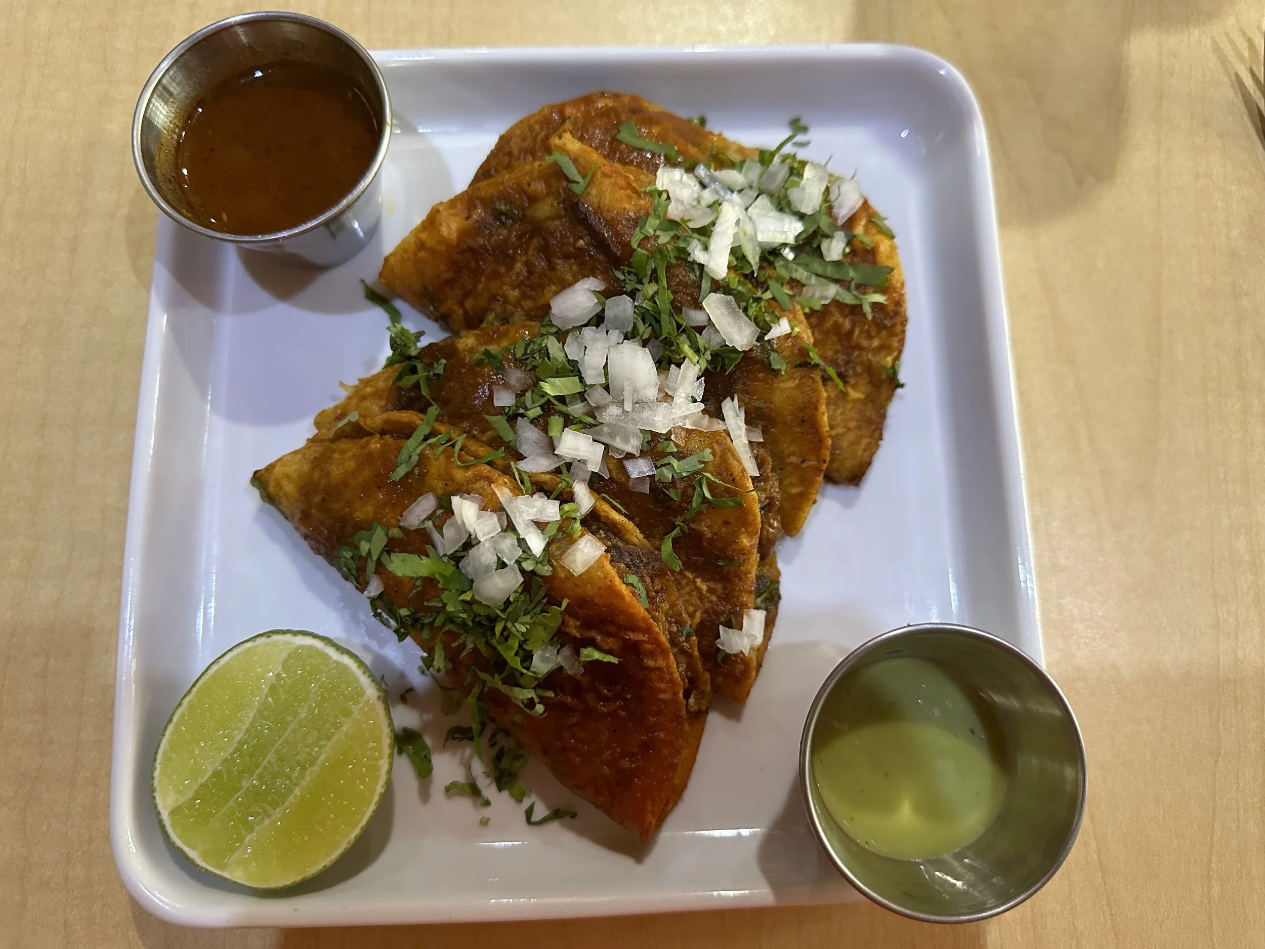 those tacos were delicious