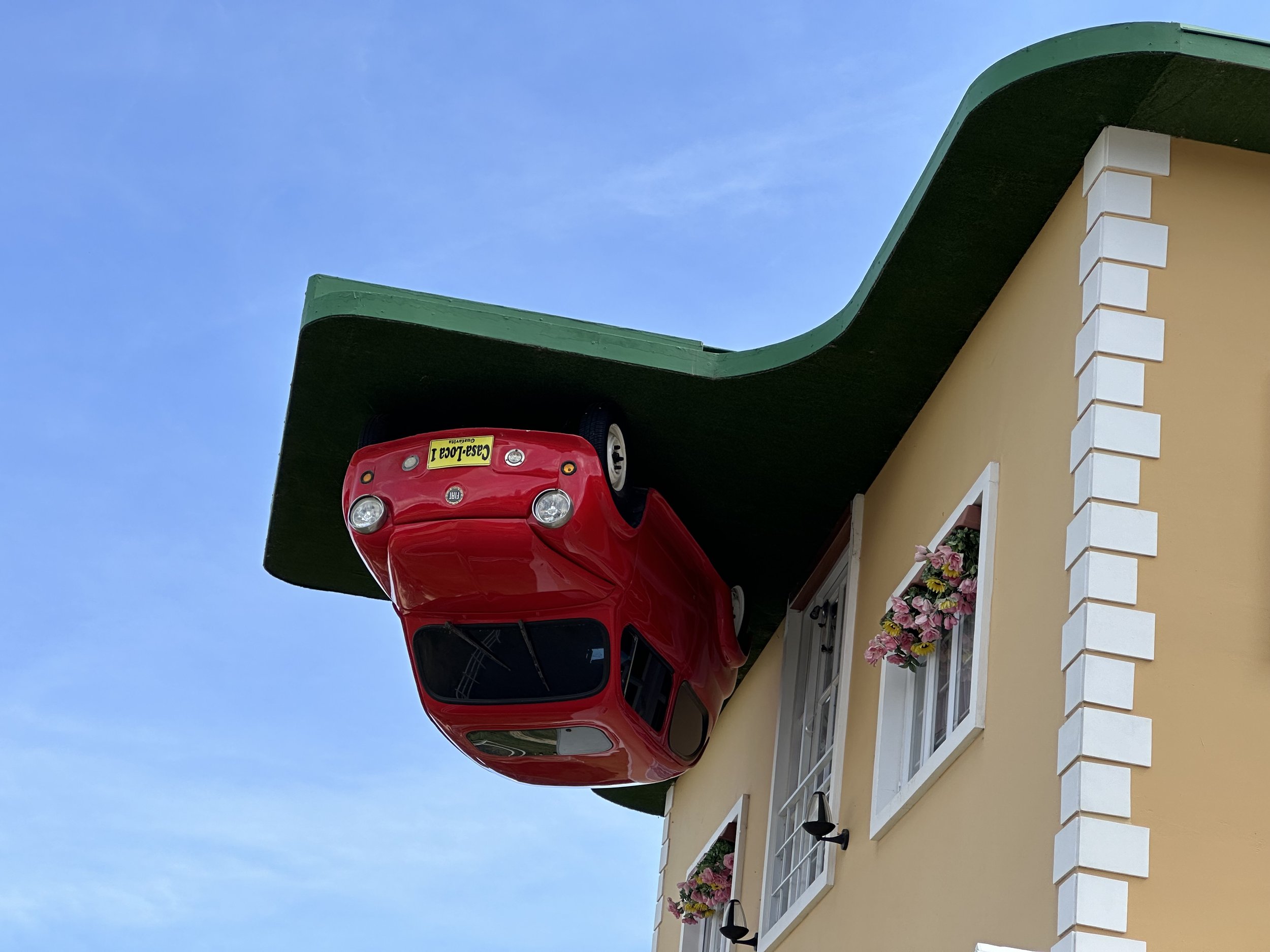 everything is upside down