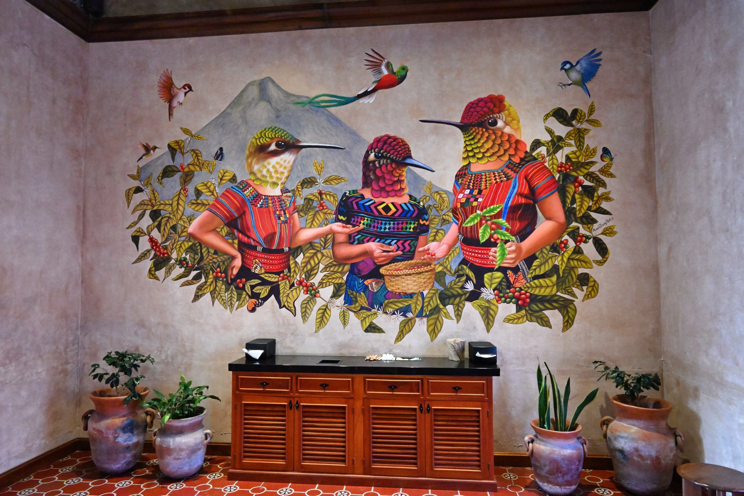 love the murals here