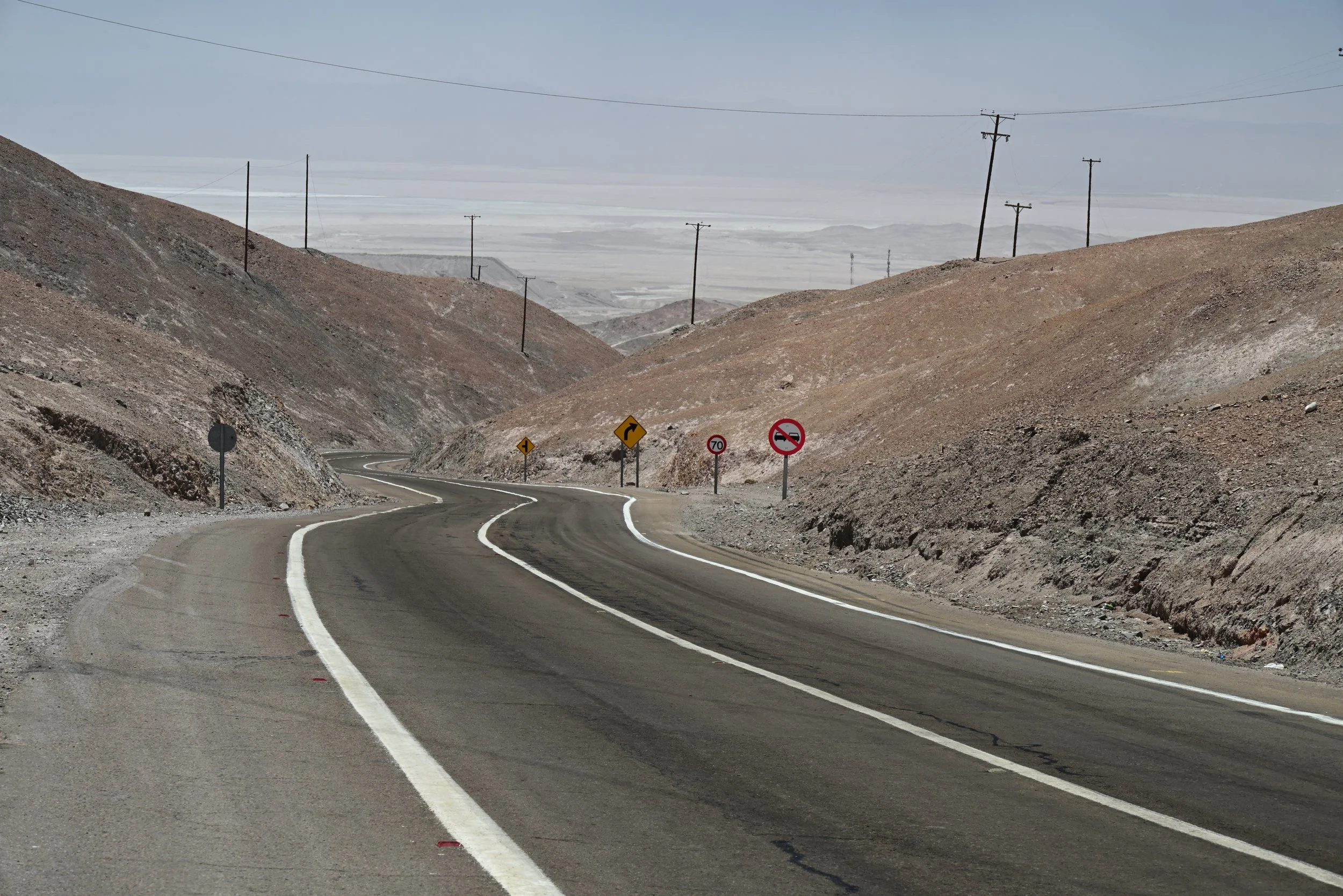 descending to San Pedro