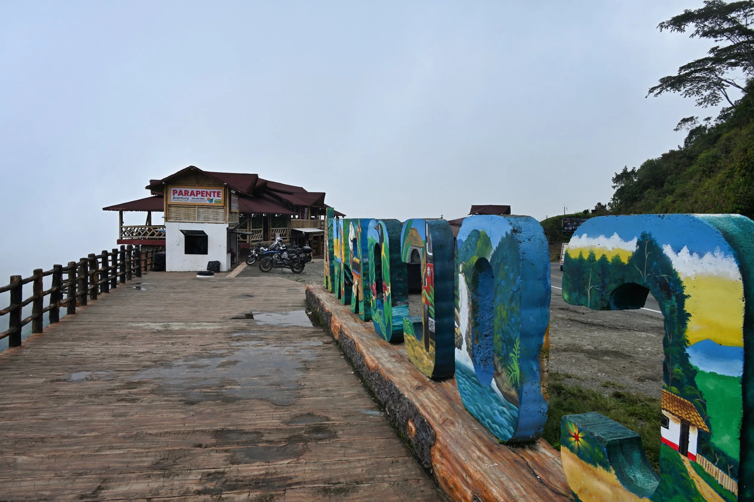 viewpoint in the clouds