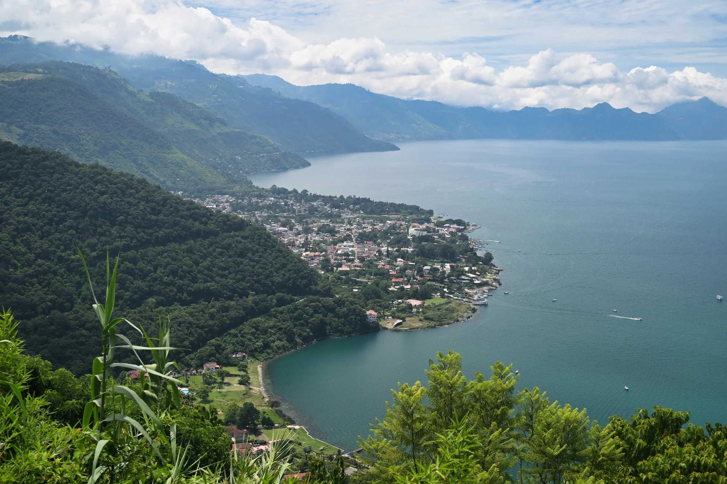 Panajachel, north shore of Lake Atitlan