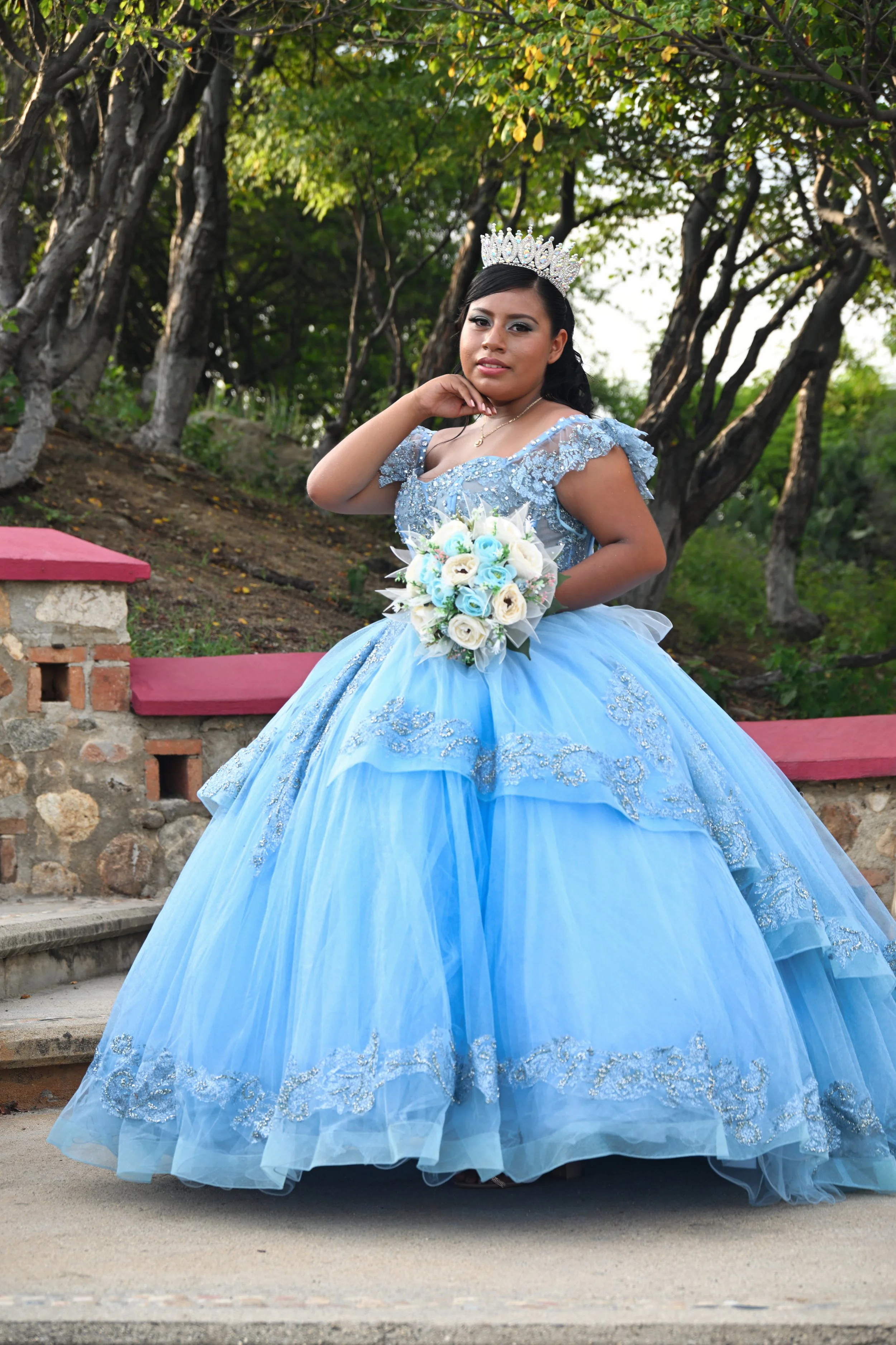 a girl celebrating quinceañera (explanation in the blog) 