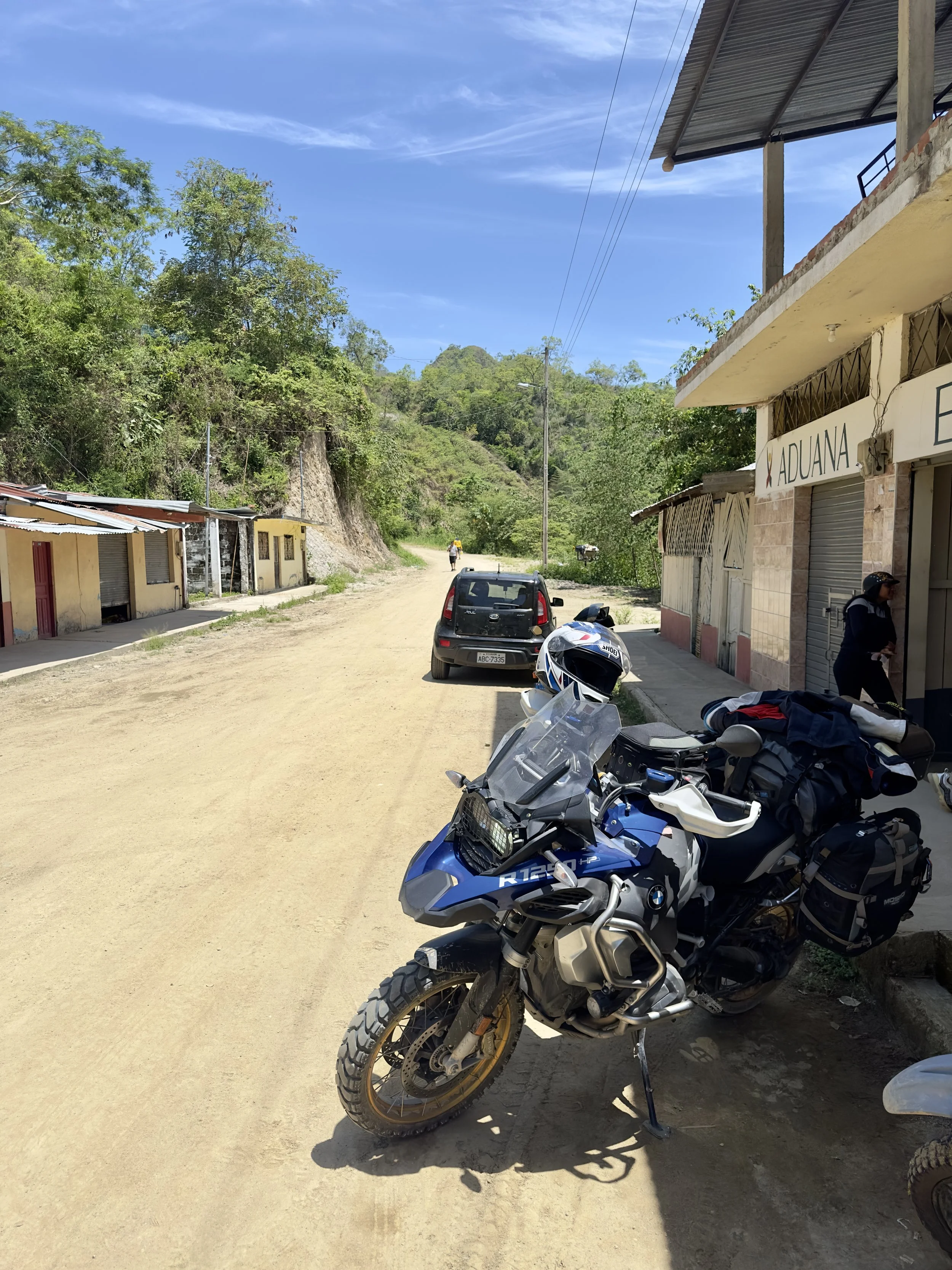 at the border, this where I came from