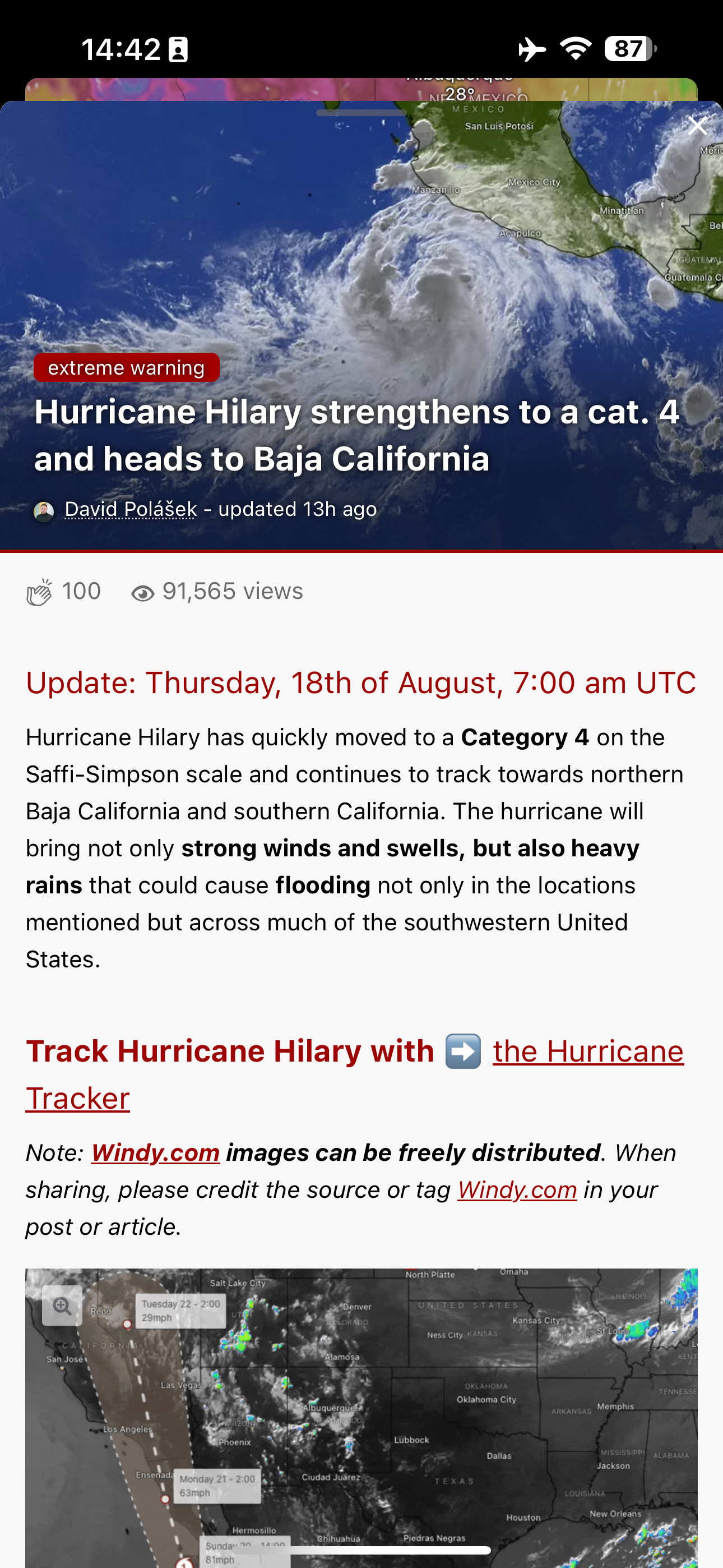 good thing I am not at Baja right now