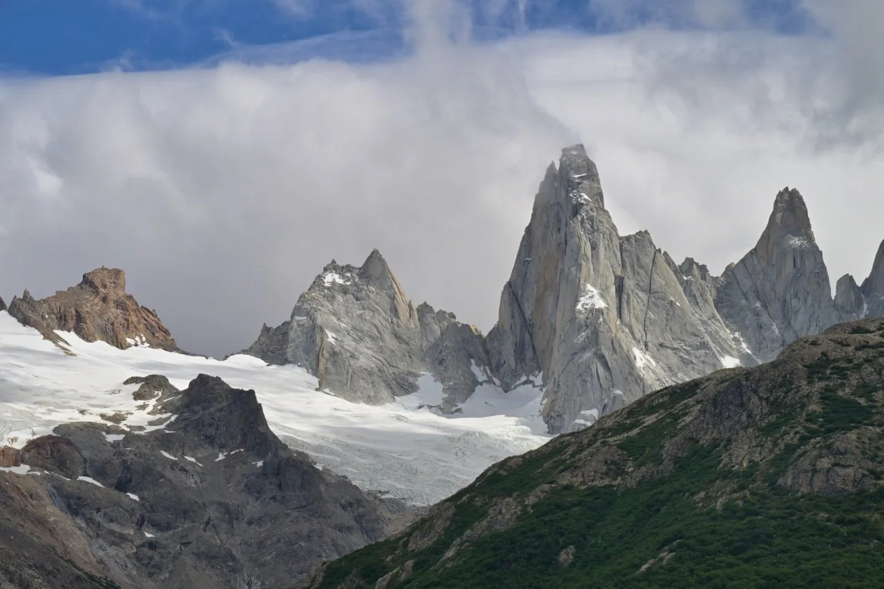  I can see everything except Mount Fitzroy