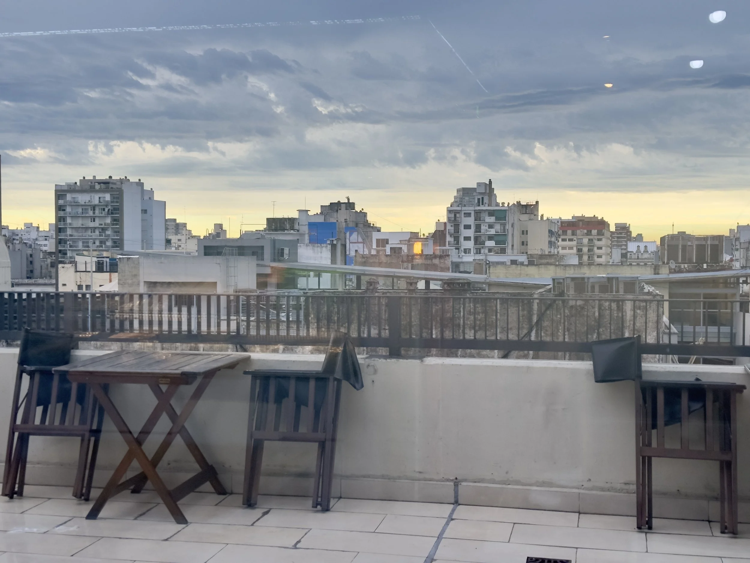  breakfast on my rooftop