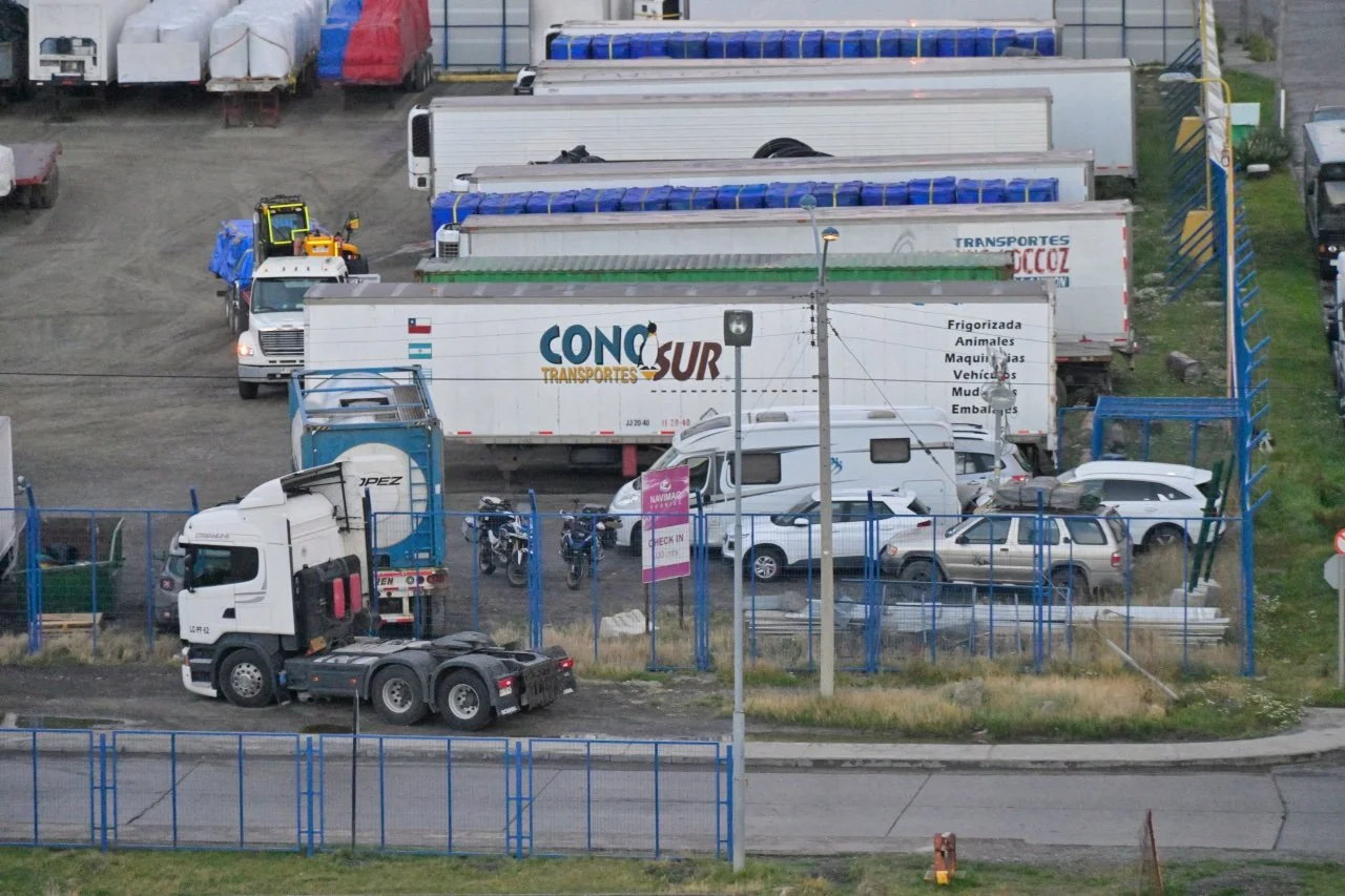 My bike in the corner of the collection yard