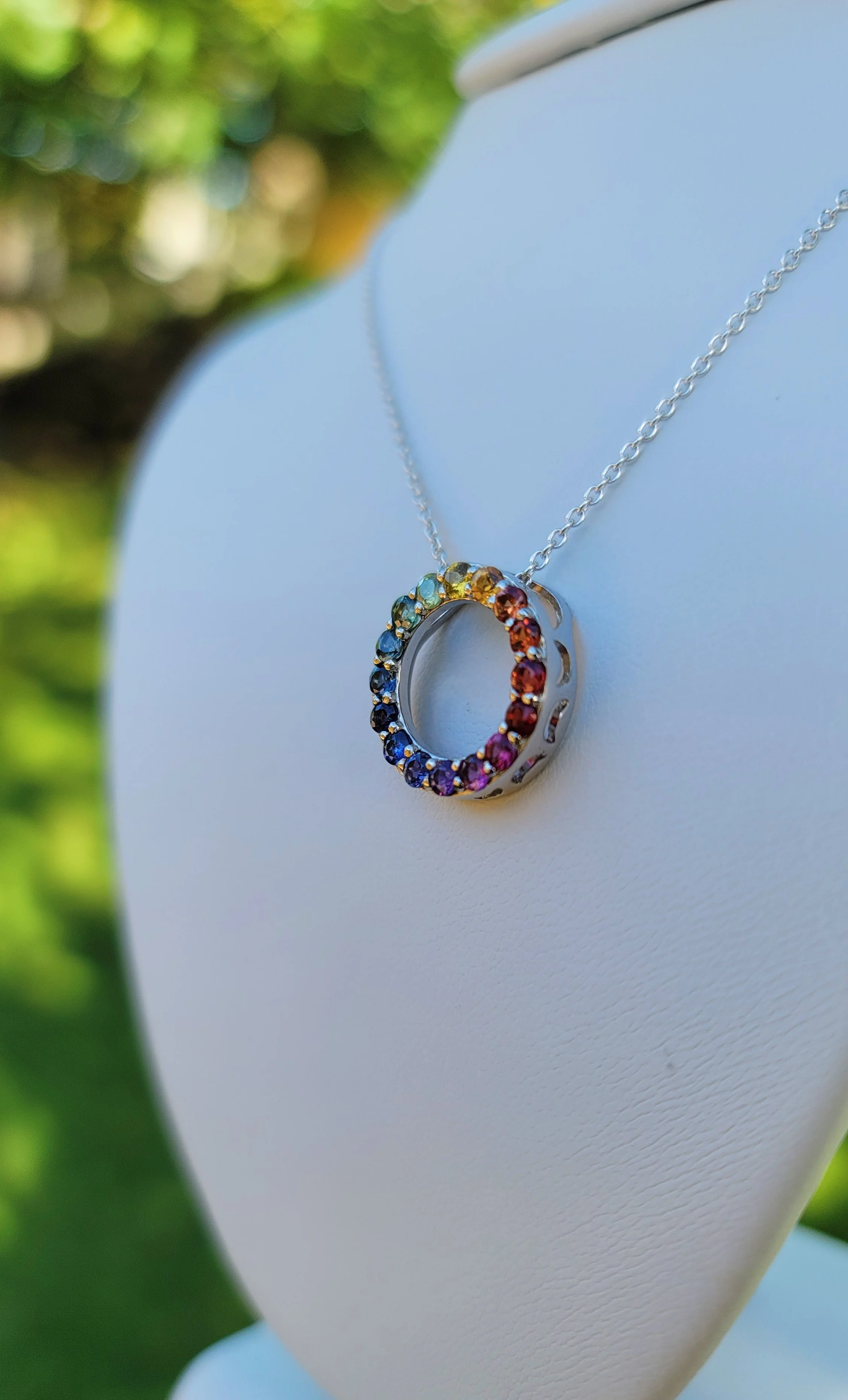 Collana Con Ciondolo Palma Di Cristallo Vintage - Girocollo Con Strass E CZ, Tema Tropicale Per Donna