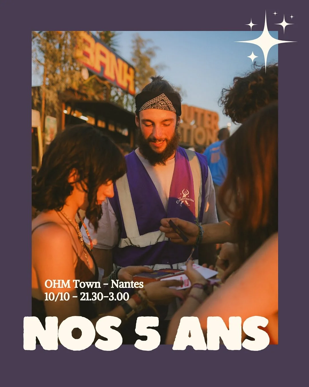 // LINE-UP //

22.00 - Live Showcase 

23.00 - DJ Set - @dj.nataliewalkman - Natalie Walkman est l&rsquo;alter ego de la rappeuse Pumpkin en mode DJ set chill ou furieux partout pour toustes.

01.00 - DJ Ser - @mariebeyonce_ - &Eacute;lev&eacute;e au