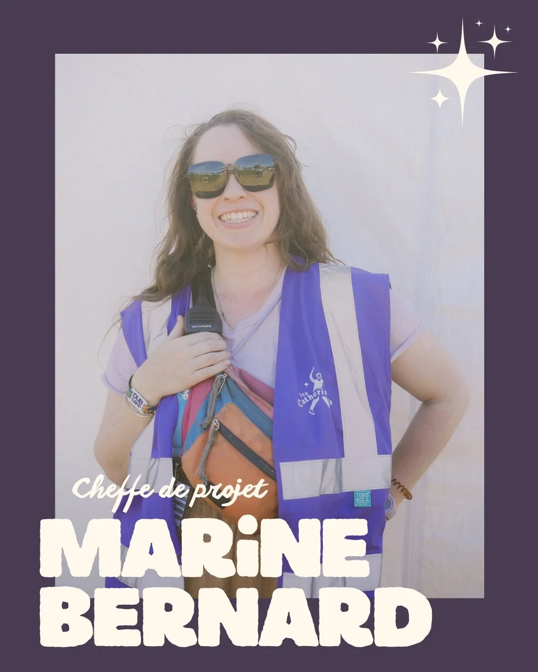 ‪✮ ‬Dans le milieu, elles sont connues comme les Trois M, mais qui sont-elles vraiment ? ‪✮‬

Il est temps de vous pr&eacute;senter l&rsquo;&eacute;quipe des Catherinettes au complet ! 

‪☼ ‬Marine est cheffe de projet et formatrice. Sp&eacute;cialis