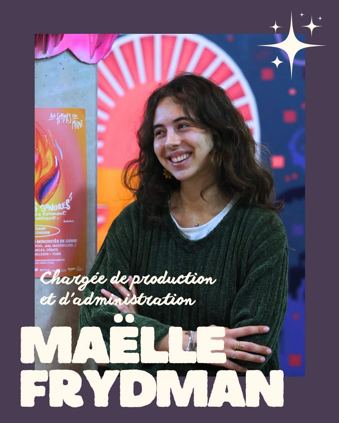 ‪✮ ‬Dans le milieu, elles sont connues comme les Trois M, mais qui sont-elles vraiment ? ‪✮‬

Il est temps de vous pr&eacute;senter l&rsquo;&eacute;quipe des Catherinettes au complet ! 

‪☼ ‬Maelle est charg&eacute;e de production et d&rsquo;administ