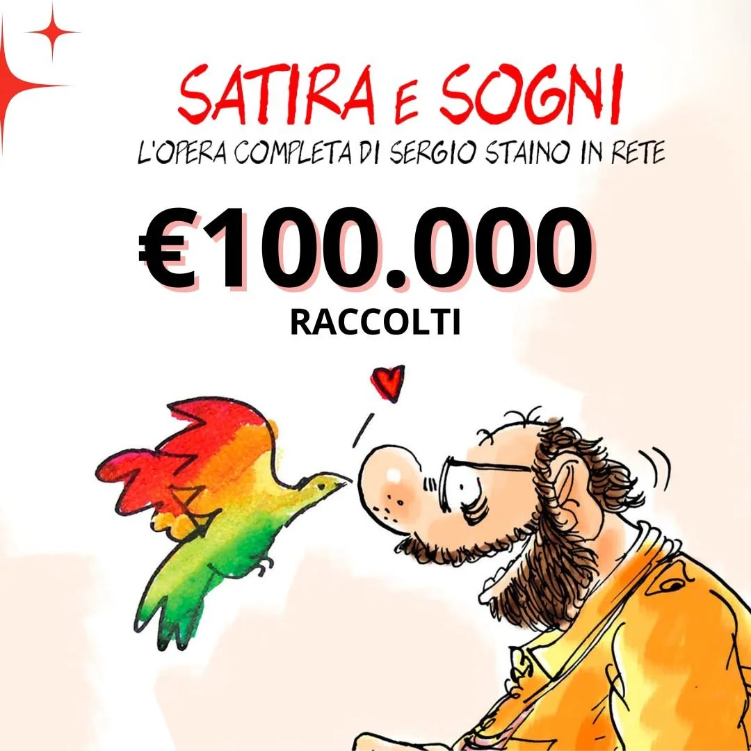 SATIRA & SOGNI: Strategia e comunicazione digitale per la campagna di crowdfunding per l'opera di Sergio Staino