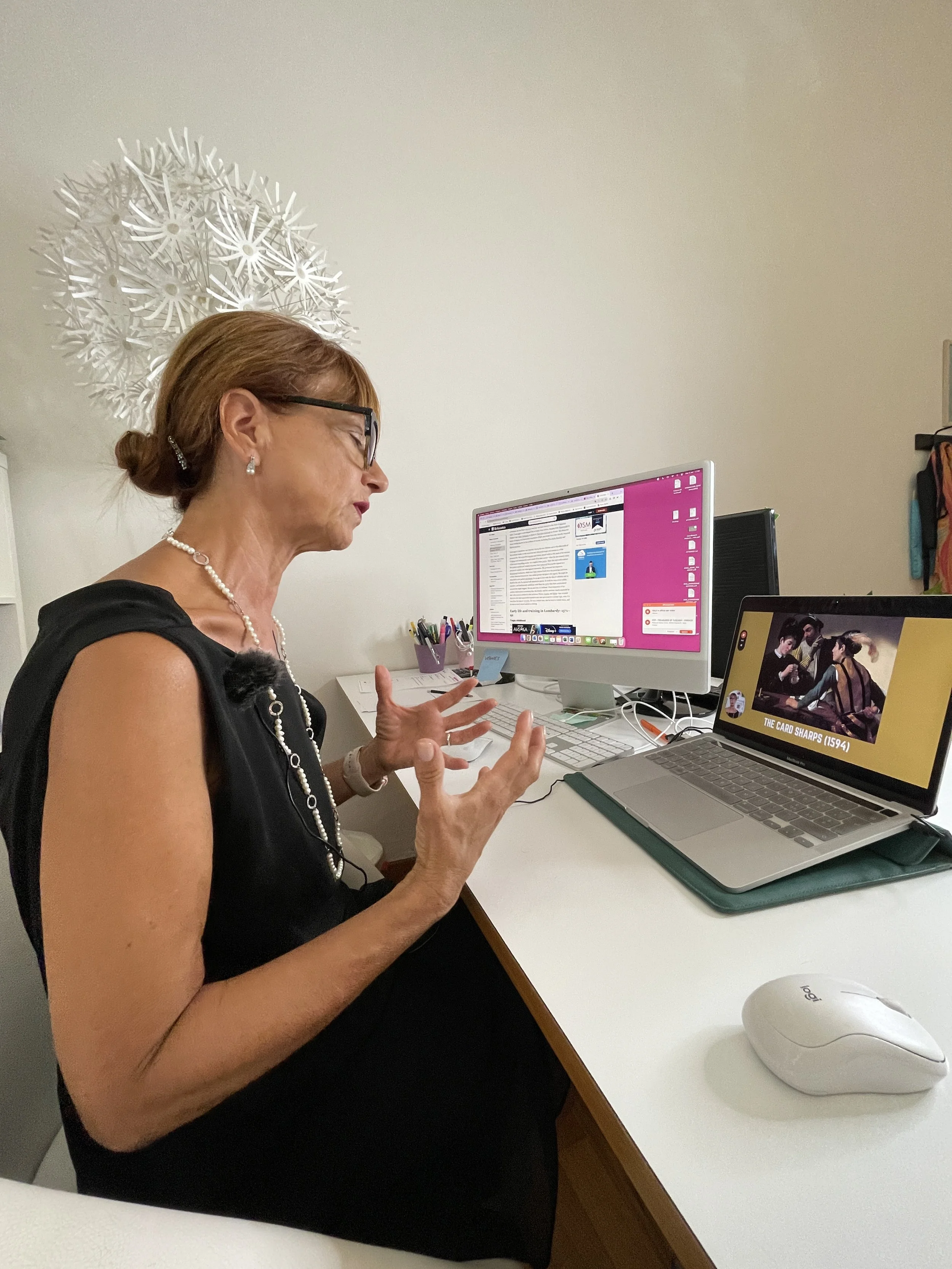 Idea e direzione dell'Art Club di Lucia Montuschi