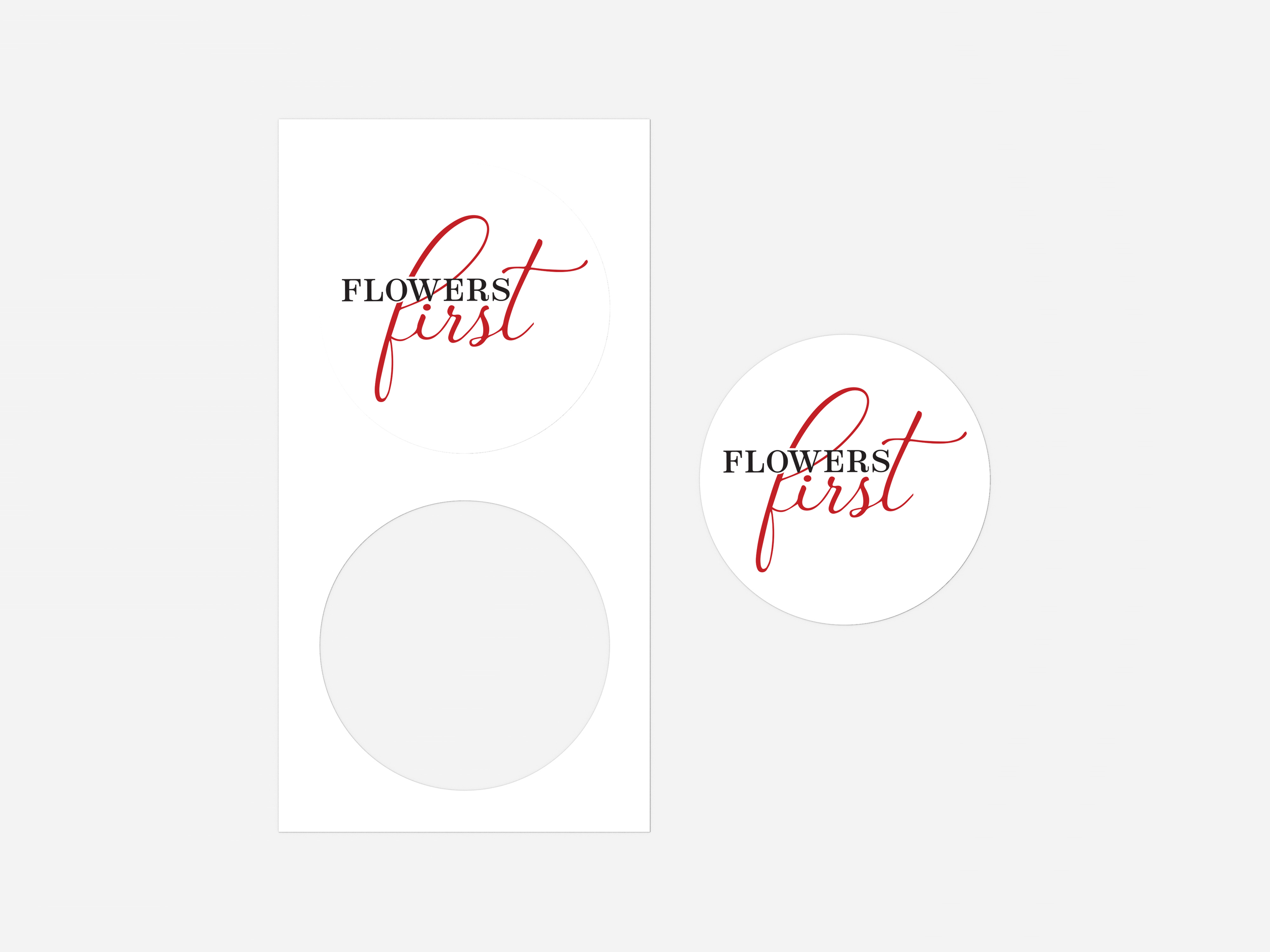 Packaging Sticker Design