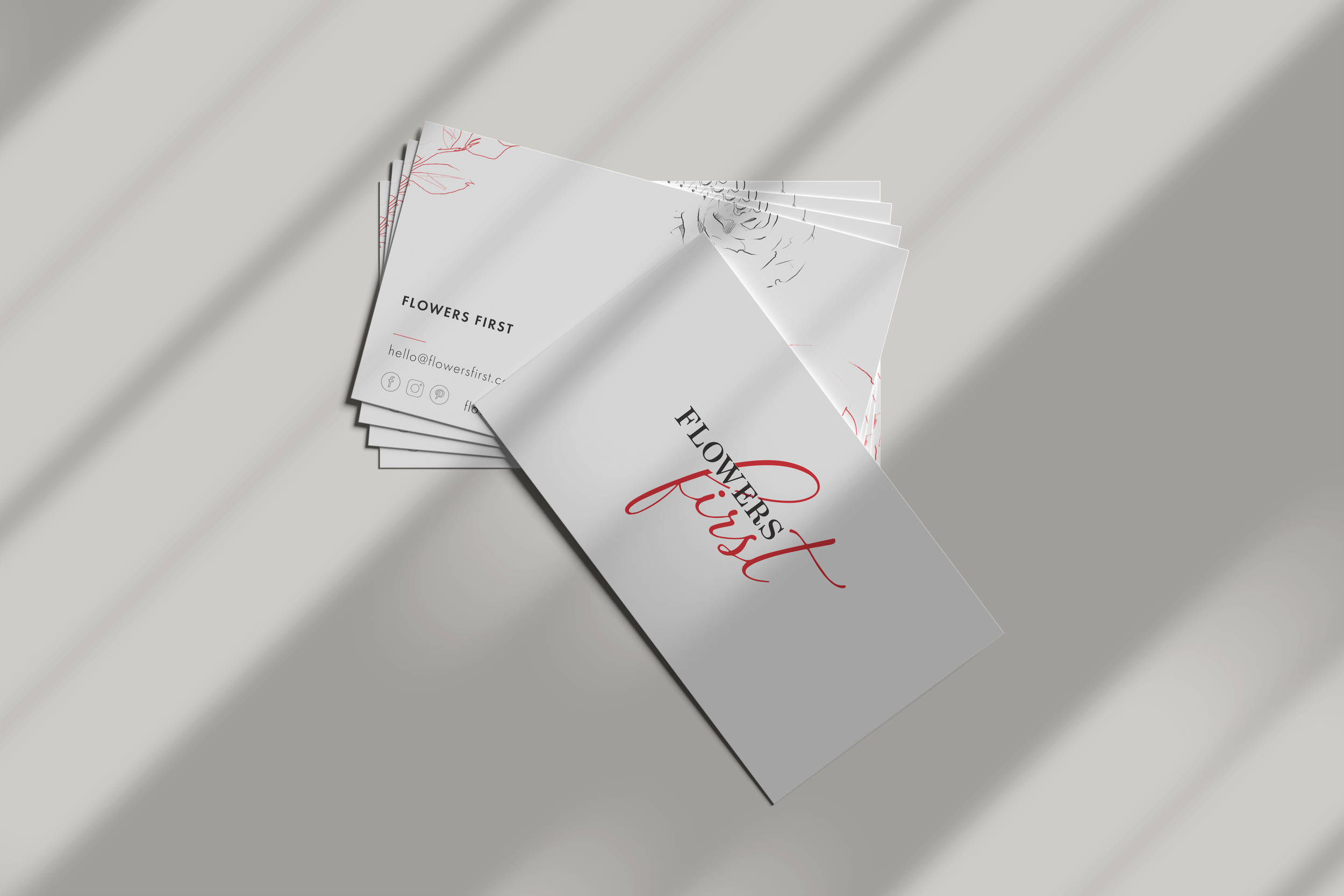 Flower Shop Business Card